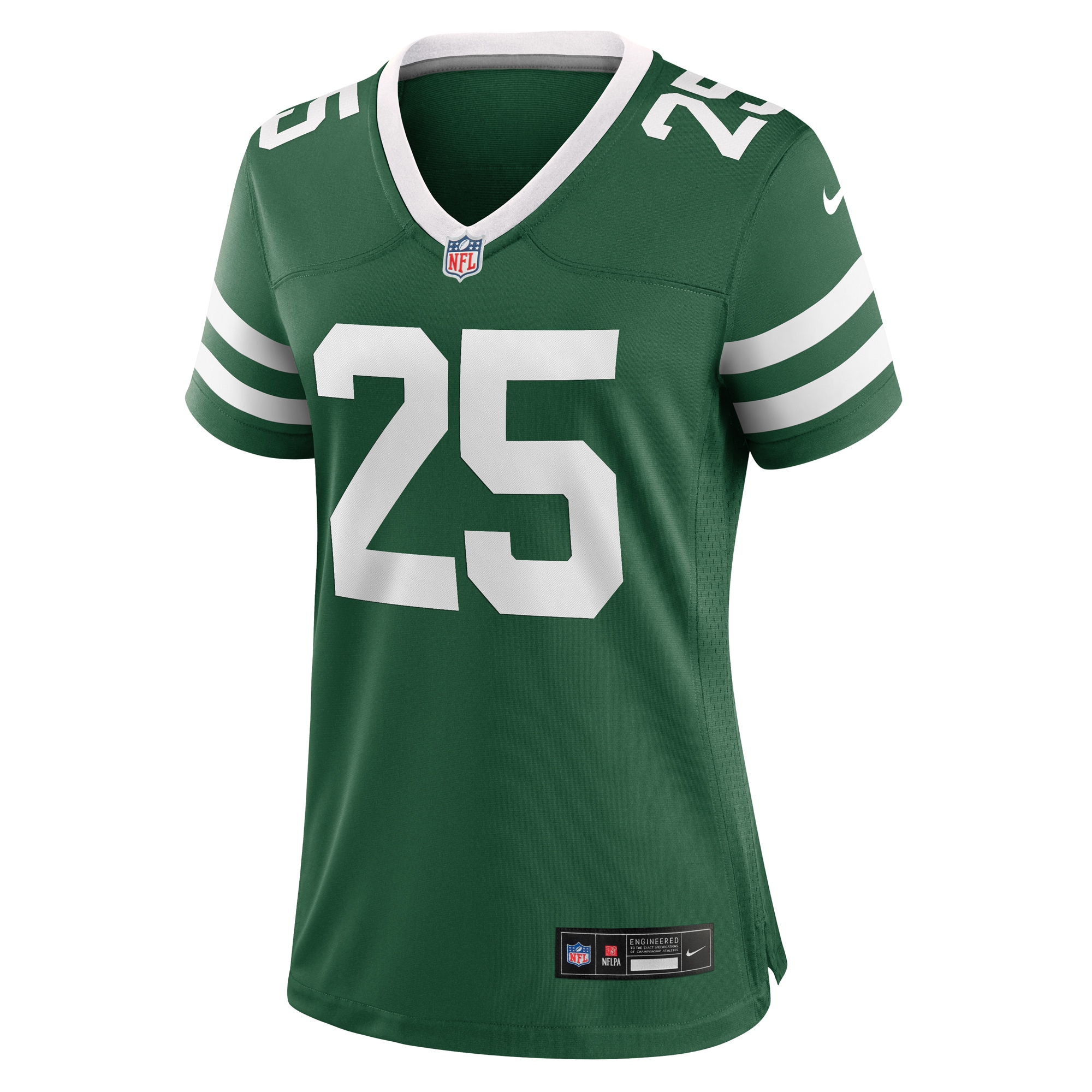 New York Jets Israel Abanikanda Legacy Green Team Game NFL Jersey Women's