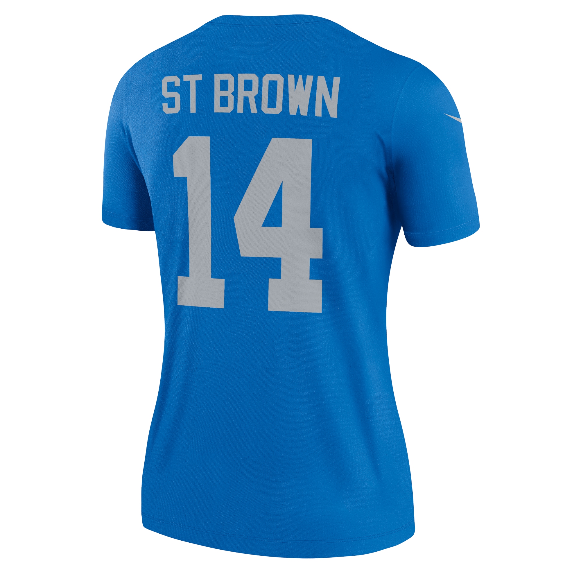 Detroit Lions Amon-Ra St. Brown Blue Alternate Legend Player Performance Top NFL Jersey Women's
