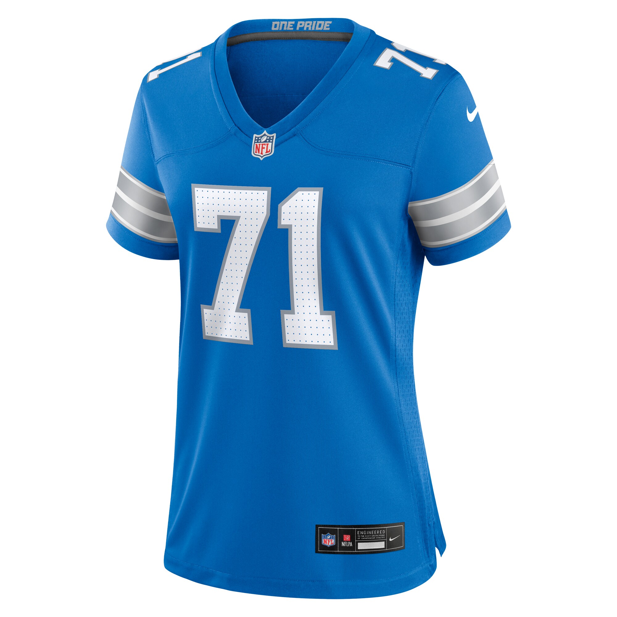 Detroit Lions Kevin Zeitler Blue Game NFL Jersey Women's