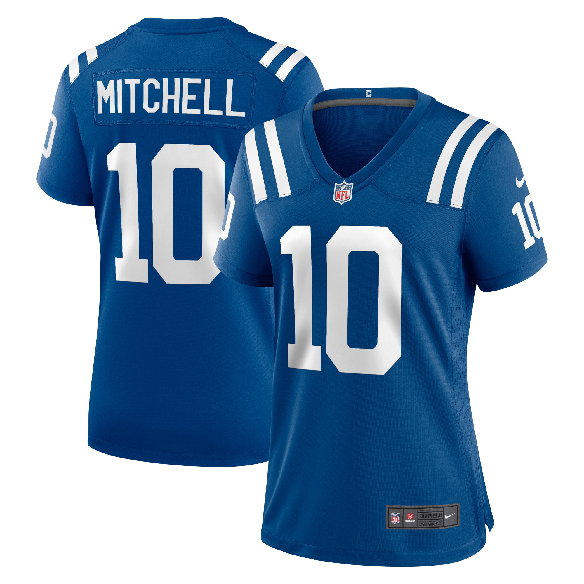 Indianapolis Colts Adonai Mitchell Royal Game NFL Jersey Women's