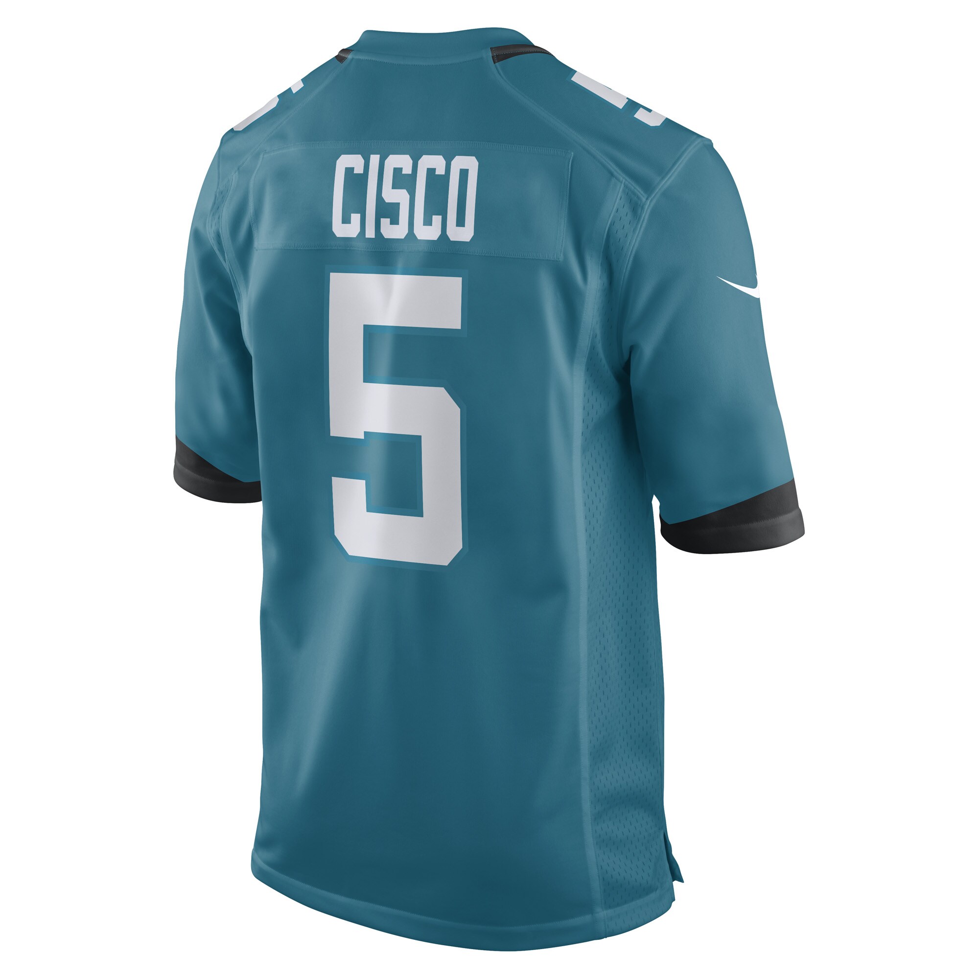 Jacksonville Jaguars Andre Cisco Teal Game Player NFL Jersey Men's