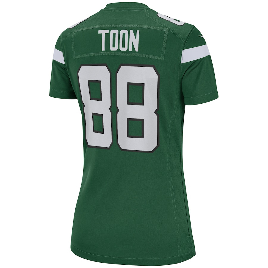Al Toon 88 New York Jets Game Retired Gotham Green NFL Jersey Women's