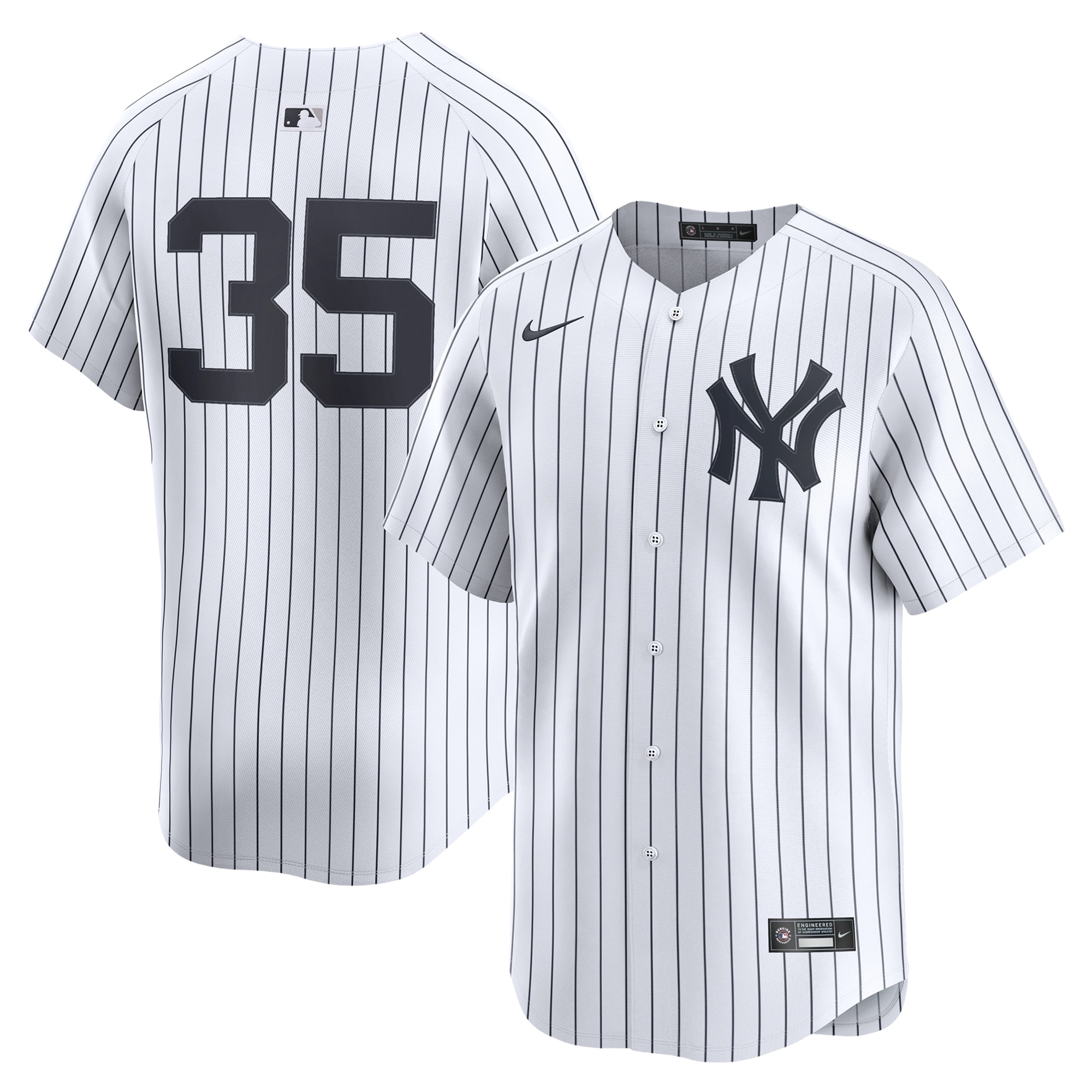 New York Yankees Cody Bellinger White Home Limited Player MLB Jersey Men's