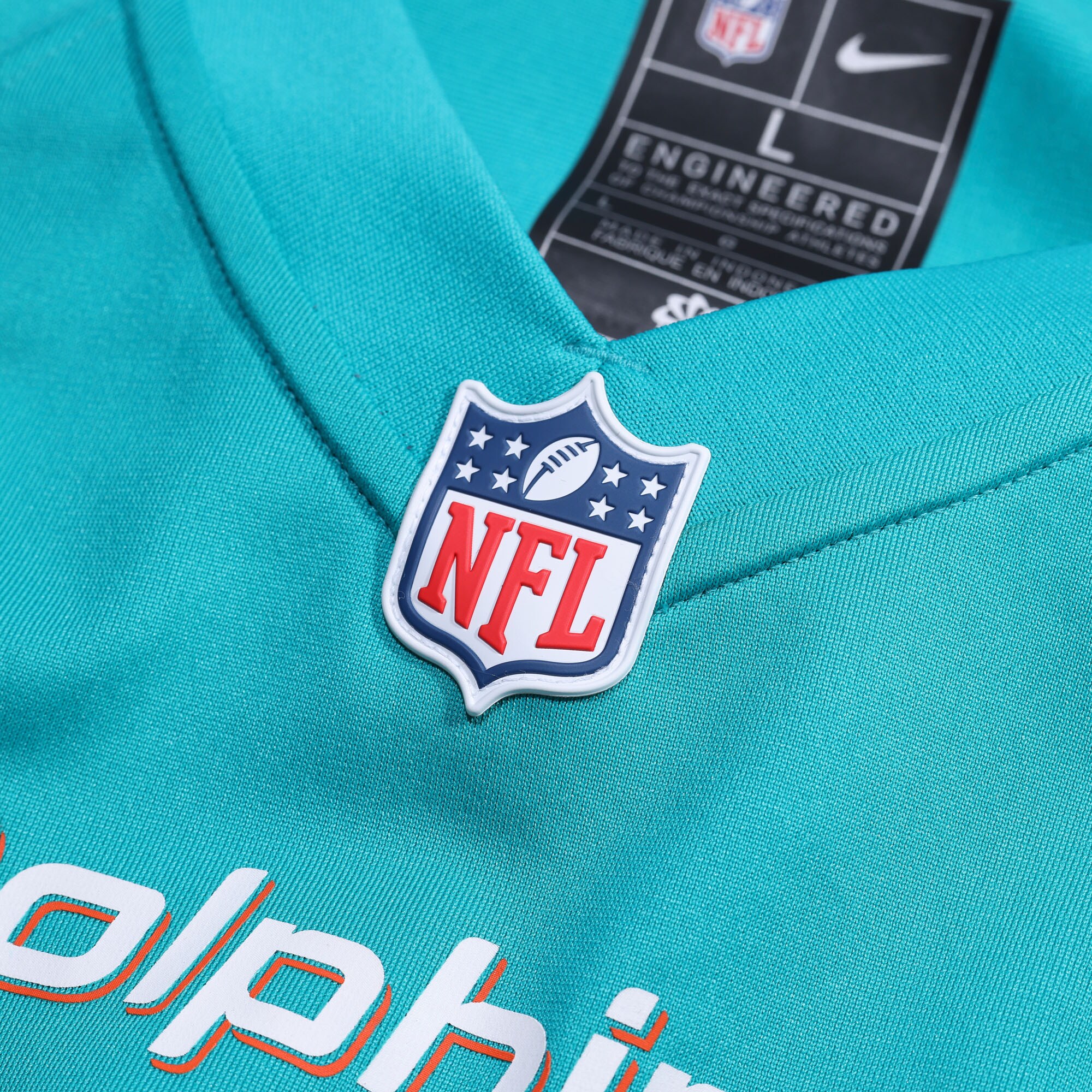 Miami Dolphins Patrick Paul Aqua Game NFL Jersey Men's