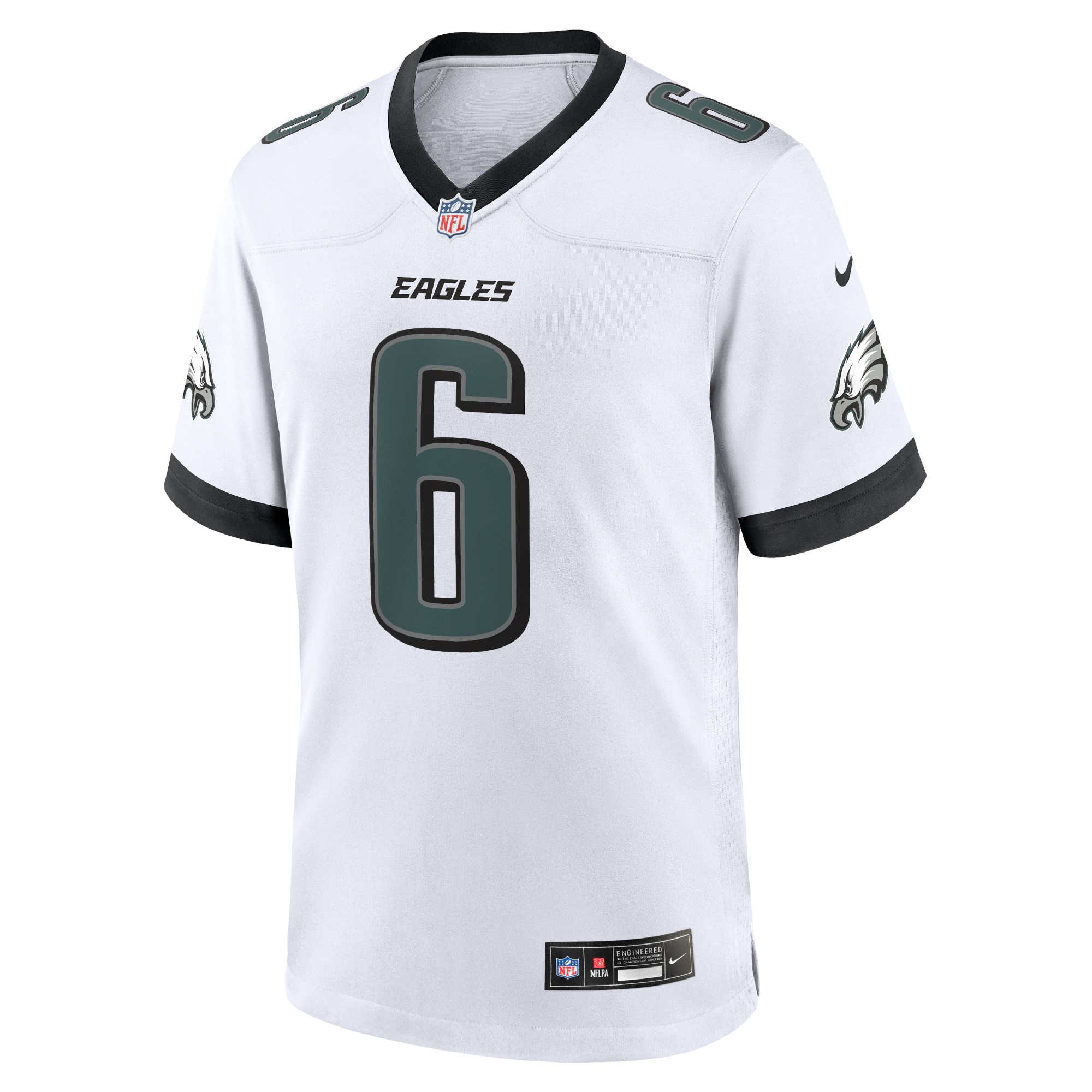 Philadelphia Eagles DeVonta Smith White White Game NFL Jersey Men's