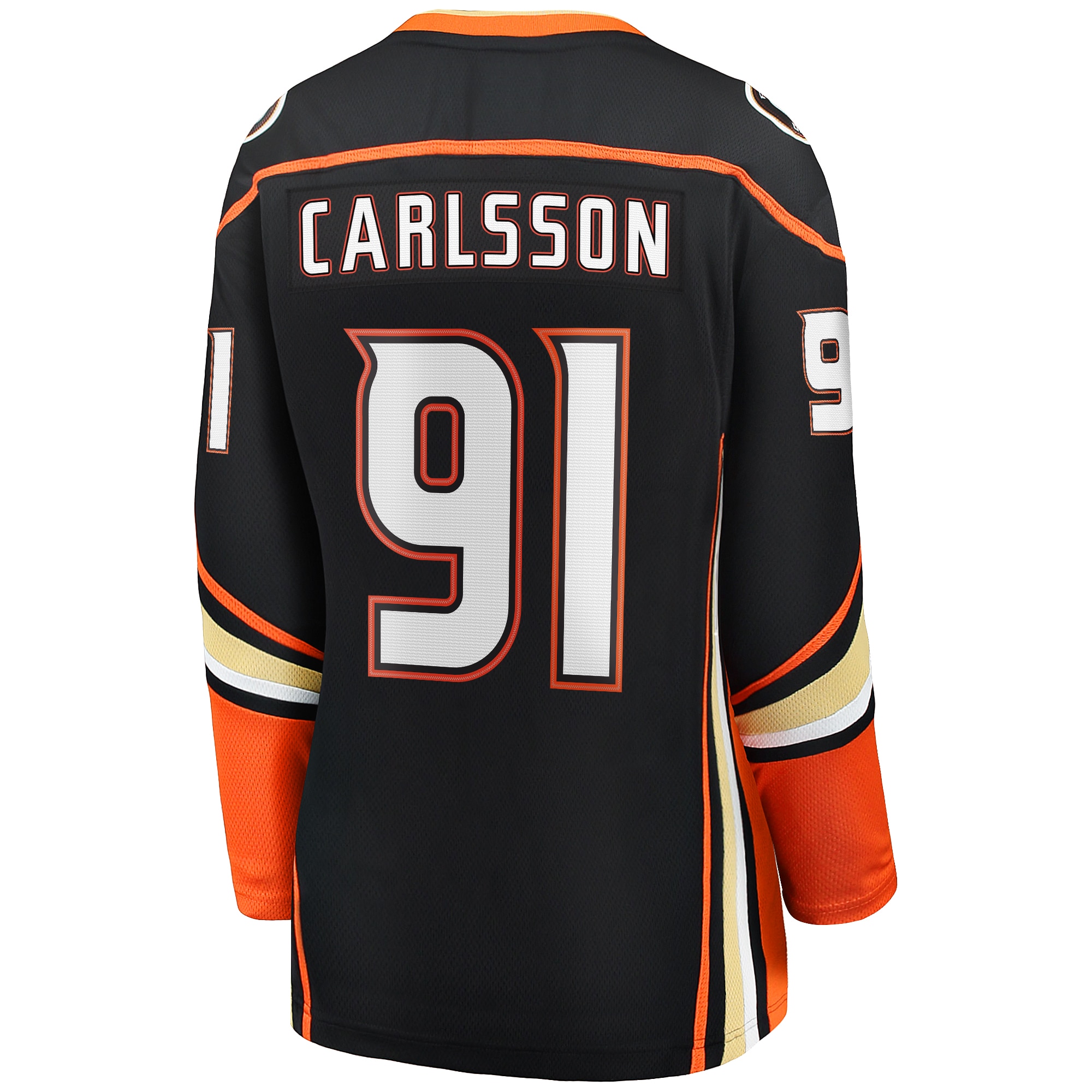 Anaheim Ducks Leo Carlsson Black Home Breakaway Player NHL Jersey Women's