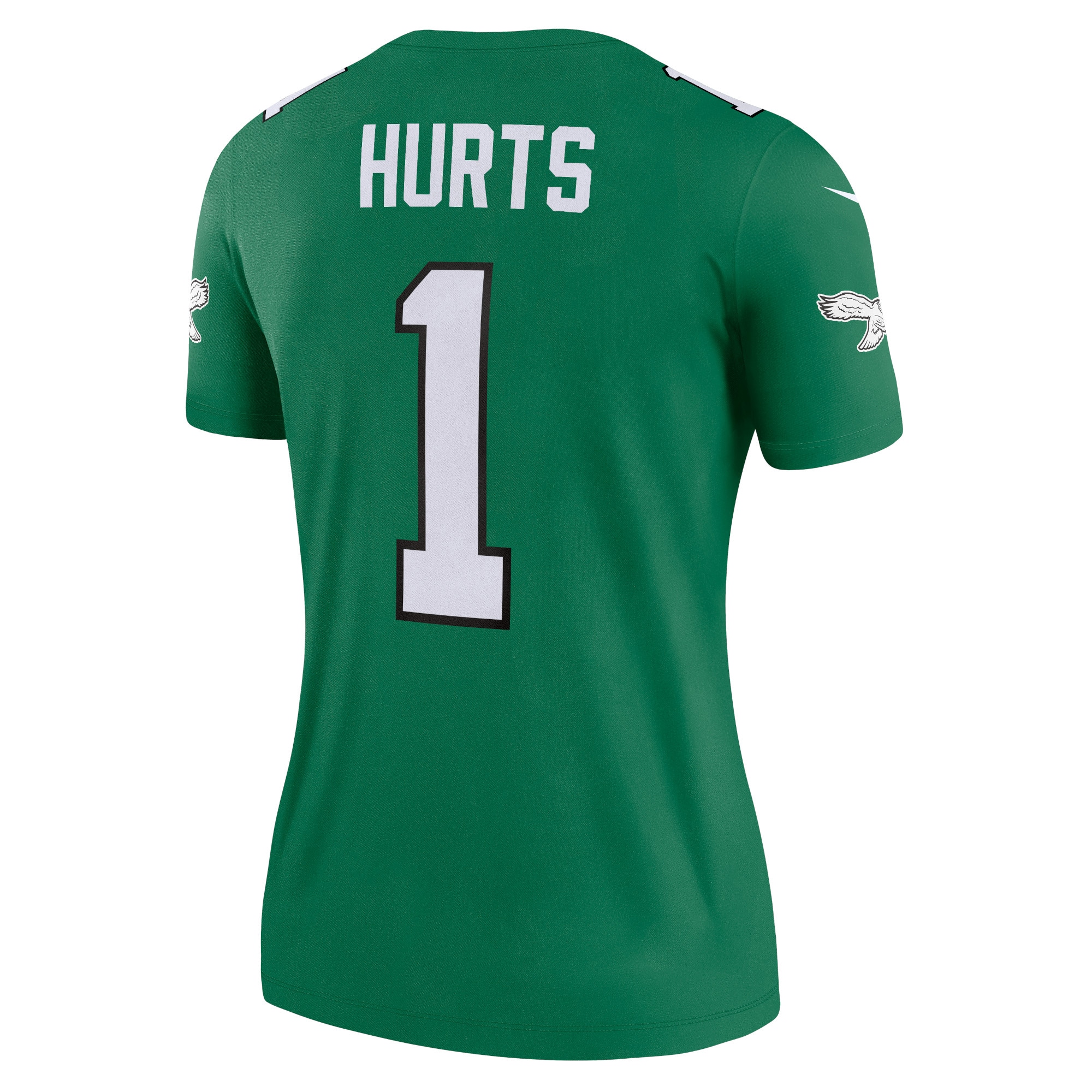 Philadelphia Eagles Jalen Hurts Kelly Green Alternate Legend Player Performance Top NFL Jersey Women's
