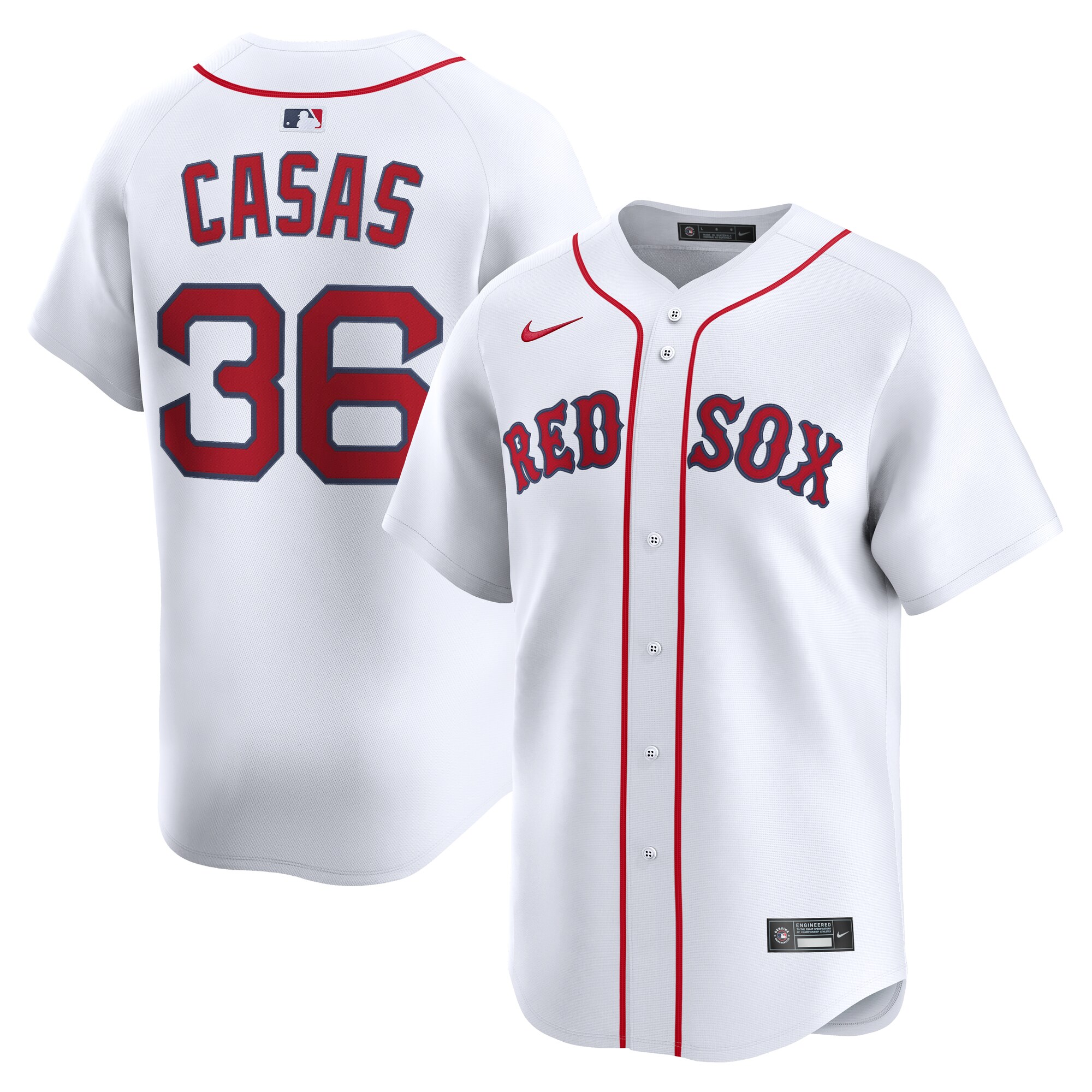 Boston Red Sox Triston Casas White Alternate Limited Player MLB Jersey Men's