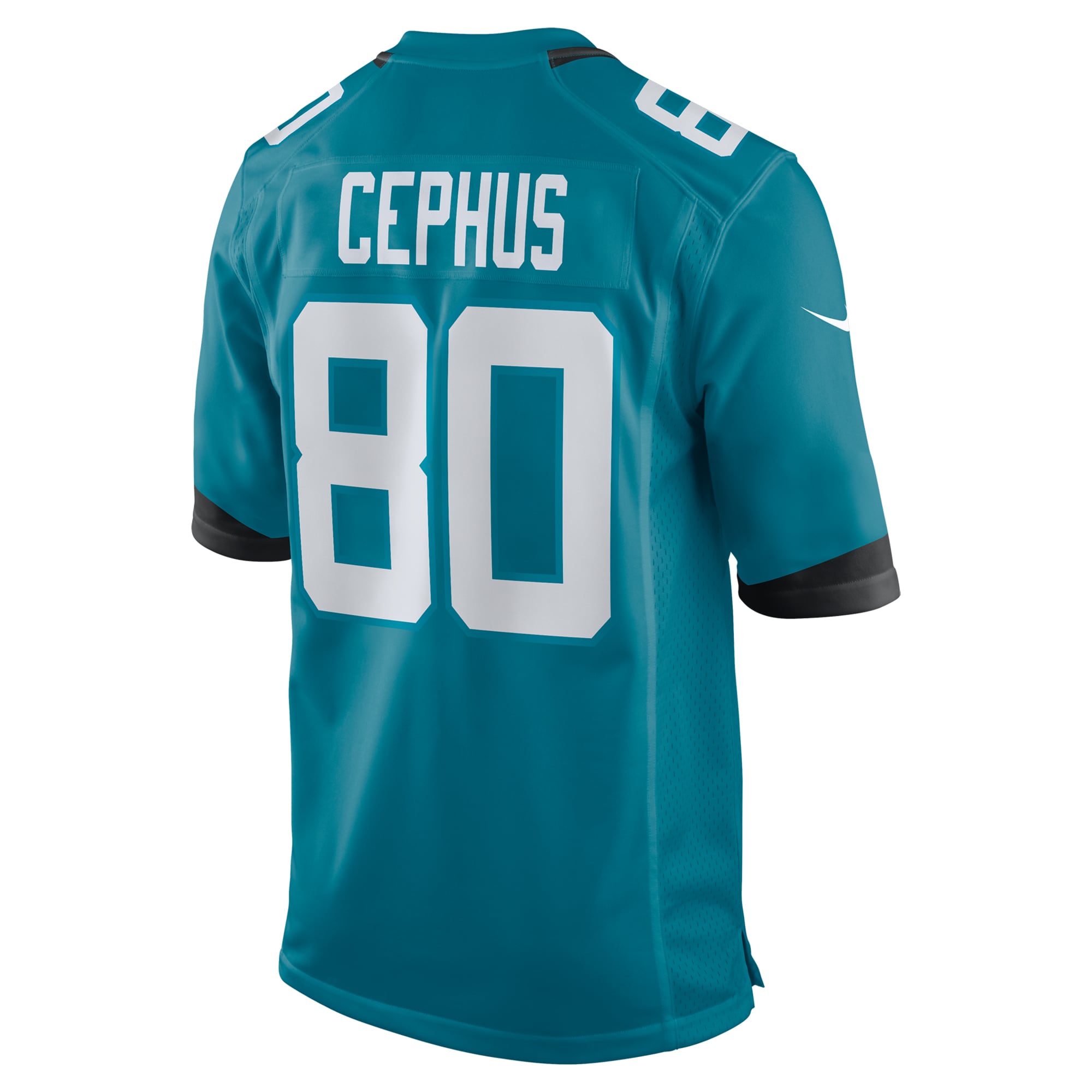 Jacksonville Jaguars Joshua Cephus Teal Team Game NFL Jersey Men's