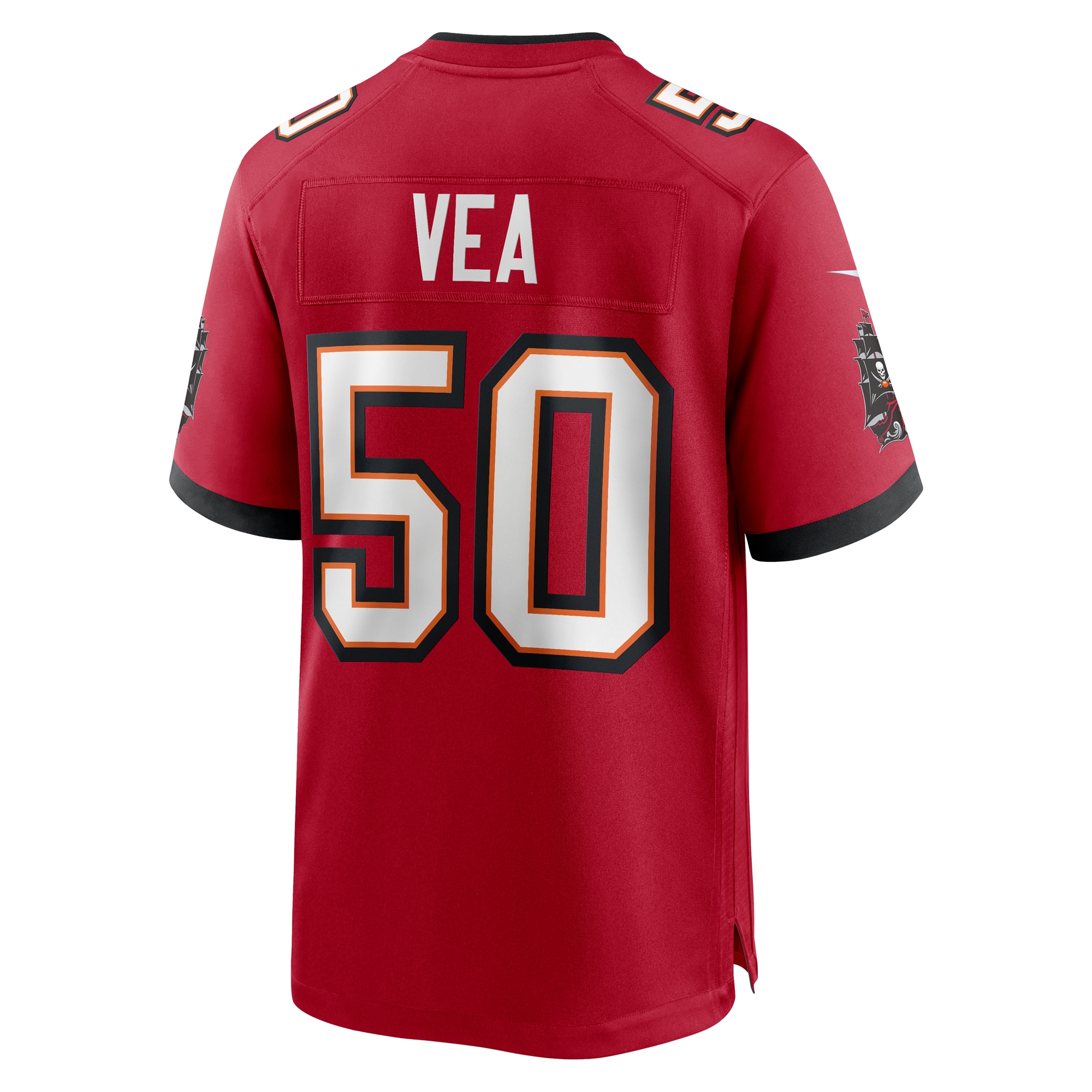 Tampa Bay Buccaneers Vita Vea Red Game NFL Jersey Men's