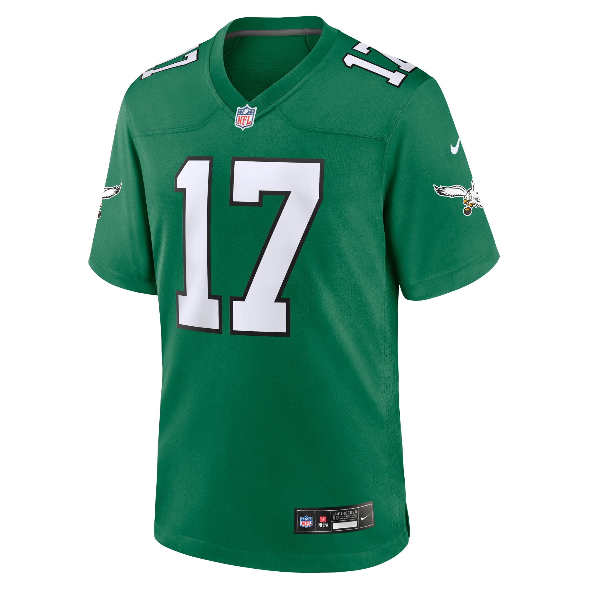 Philadelphia Eagles Nakobe Dean Kelly Green Alternate Game NFL Jersey Men's