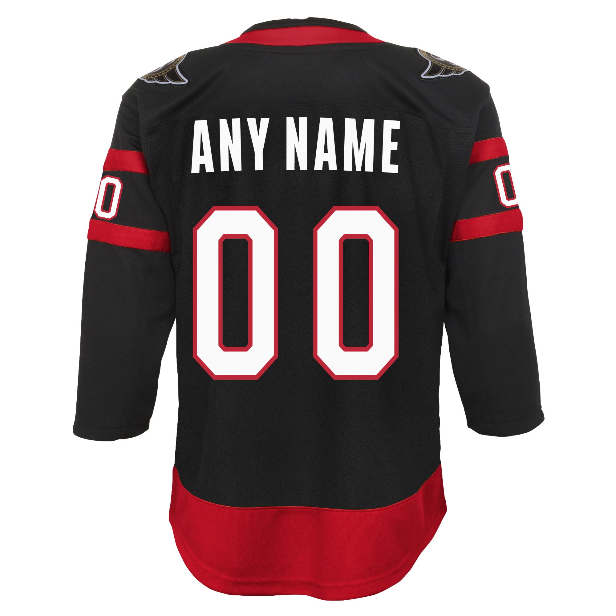 Ottawa Senators Black Home Custom Premier NHL Jersey Youth