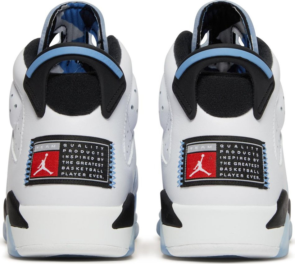 Air Jordan 6 Retro GS UNC Home 384665-410