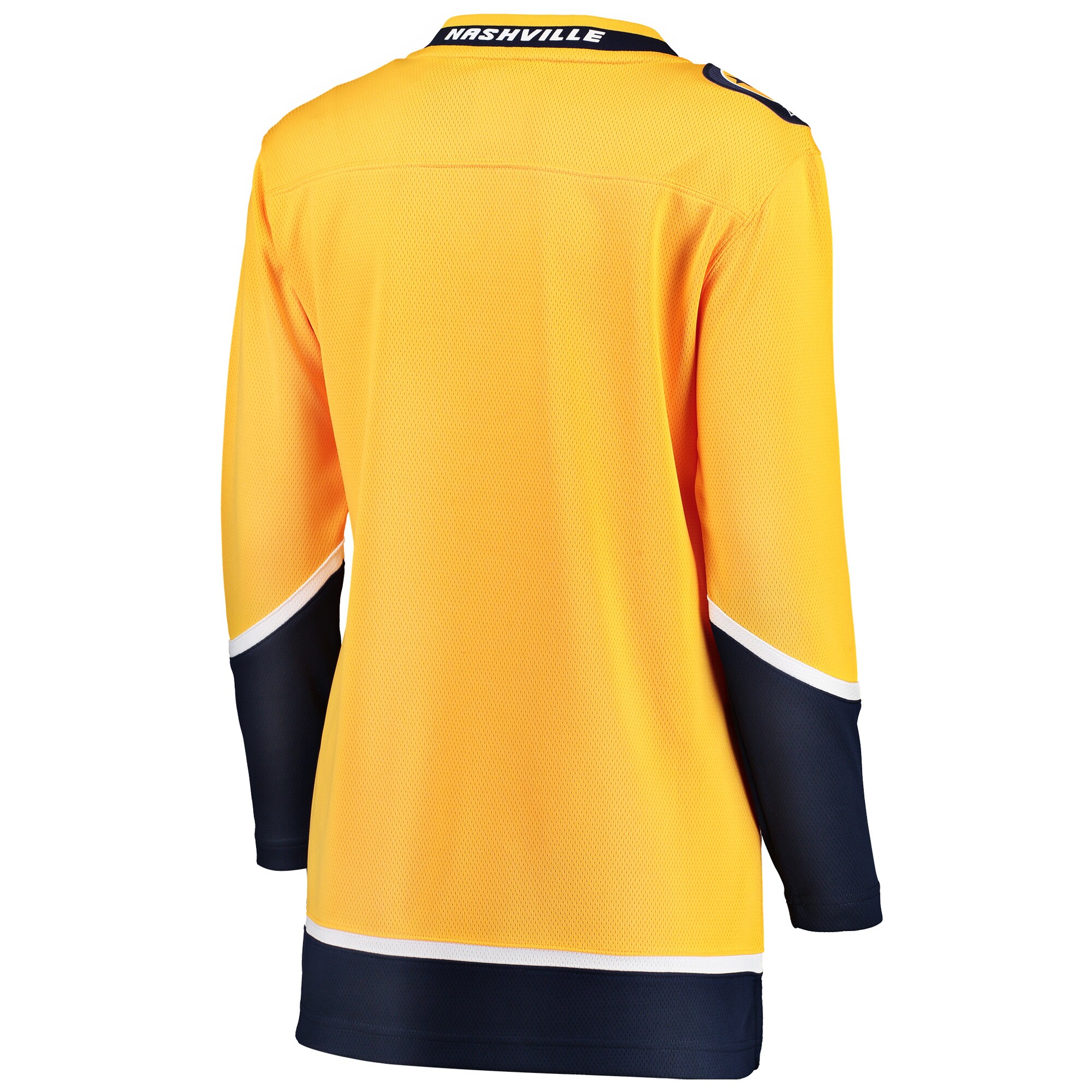 Nashville Predators Yellow Breakaway Home NHL Jersey Women's