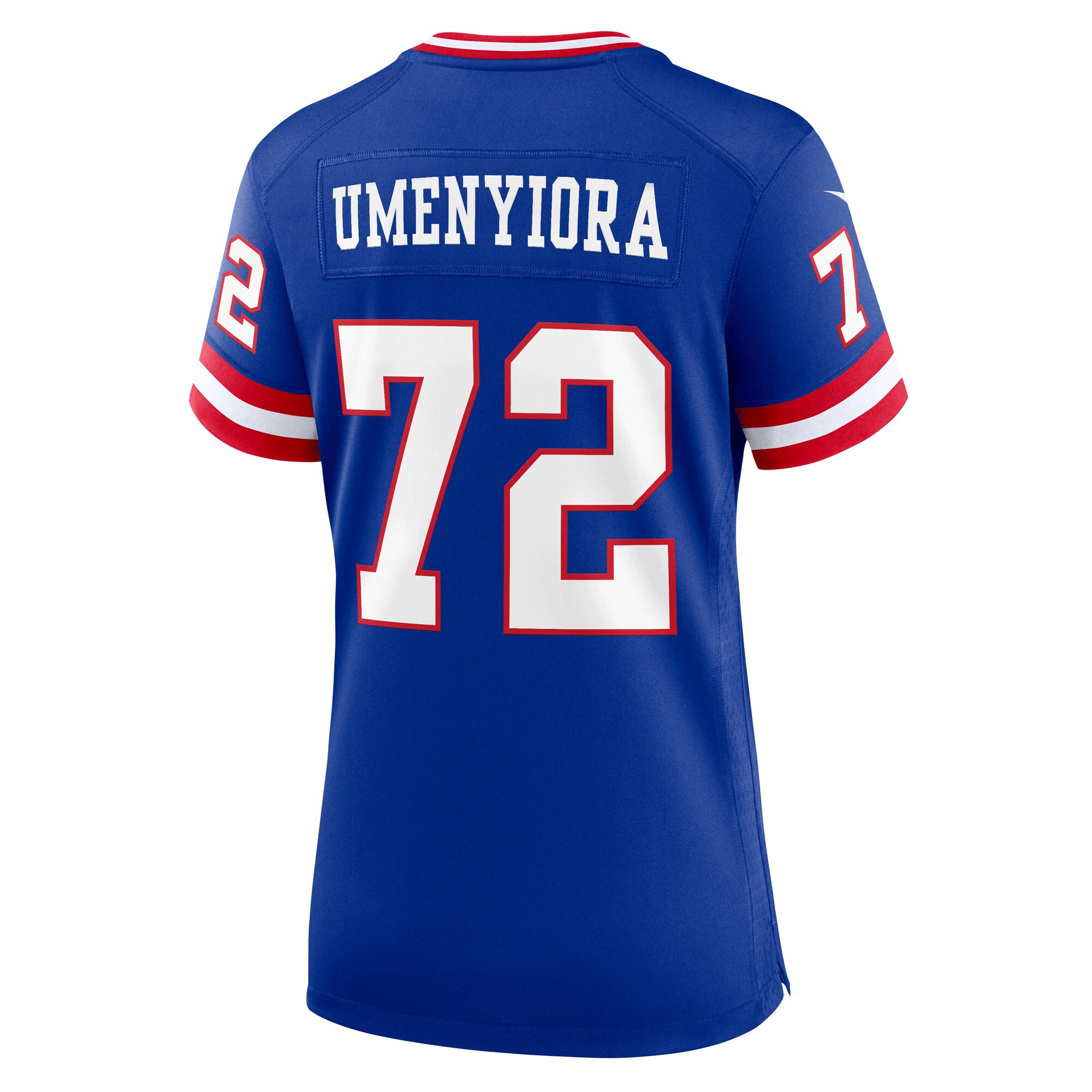 New York Giants Osi Umenyiora Royal Classic Retired Player Game NFL Jersey Women's