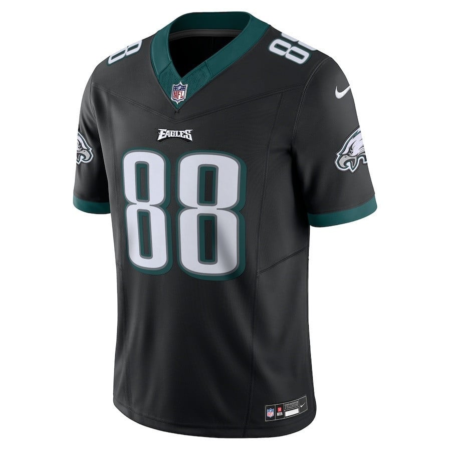 Dallas Goedert 88 Philadelphia Eagles Vapor F.U.S.E. Limited Black NFL Jersey Men's