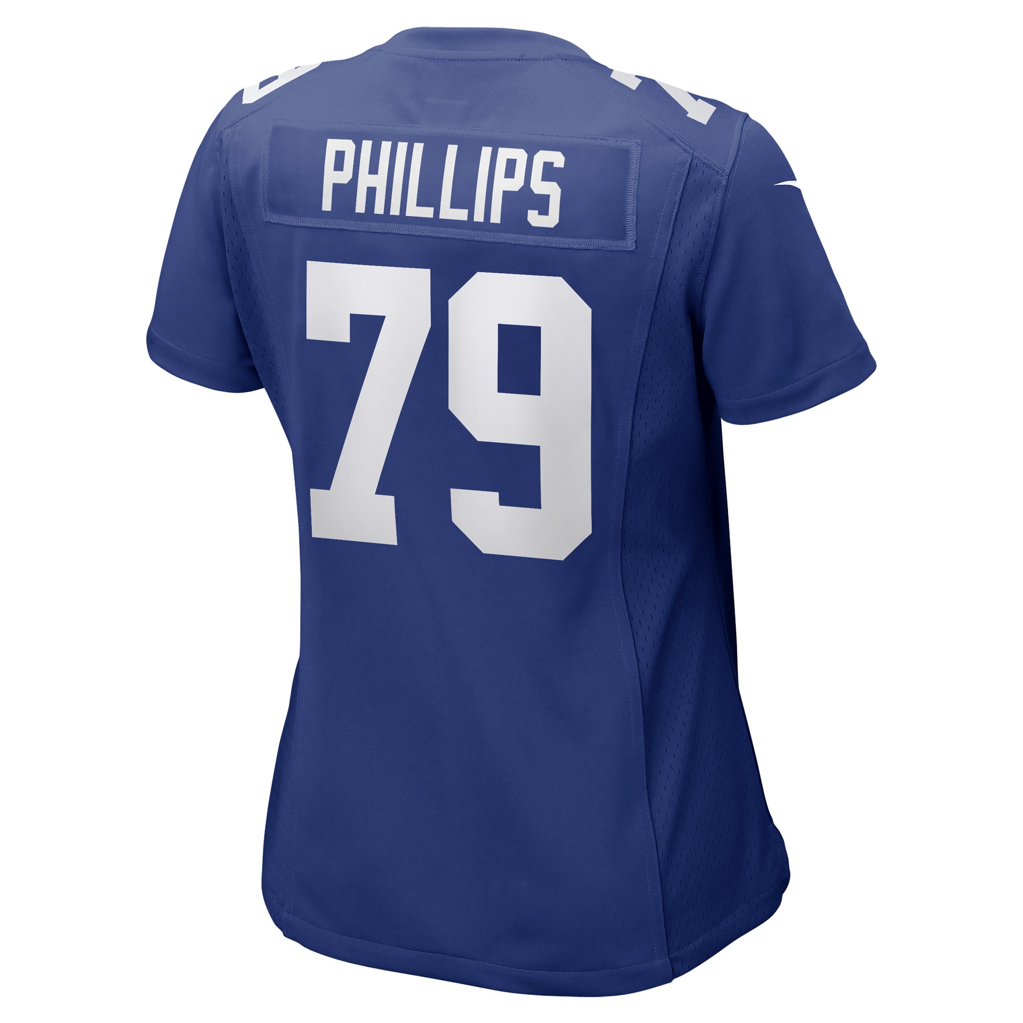 New York Giants Tyre Phillips Royal Game Player NFL Jersey Women's