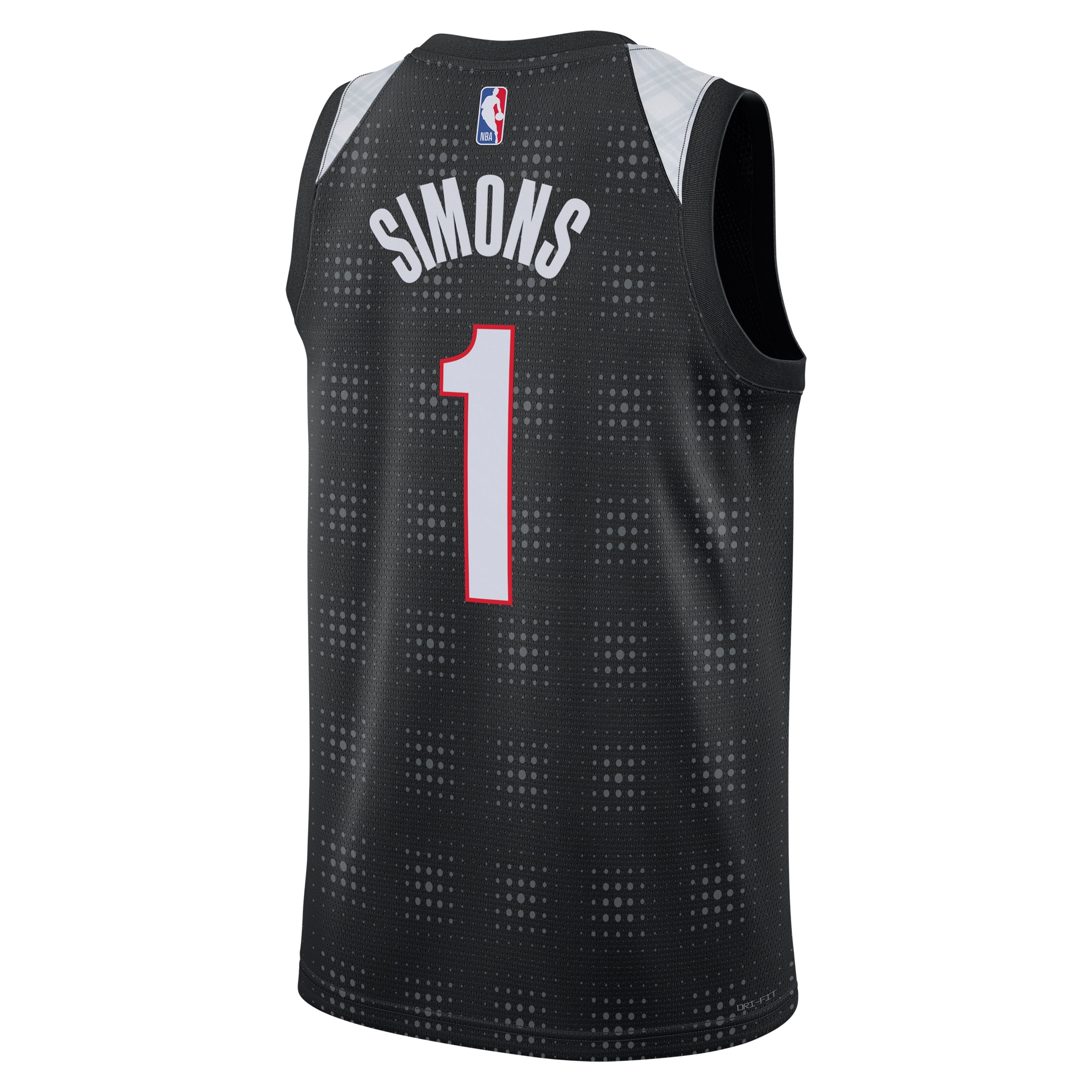 Portland Trail Blazers City Edition Swingman 2024 Black Anfernee Simon Unisex NBA Jersey Unisex