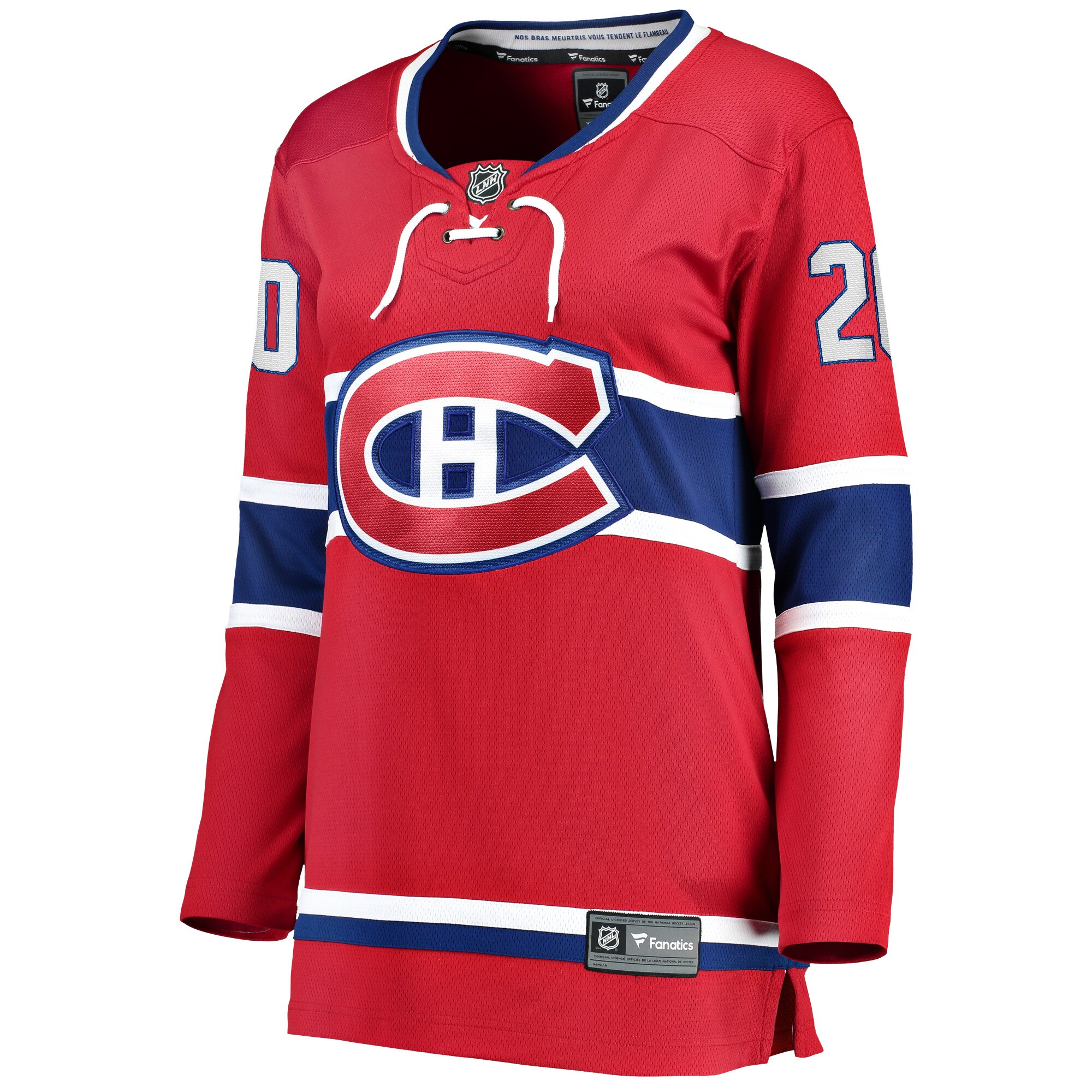 Montreal Canadiens Juraj Slafkovsky Red Home Premier Breakaway Player NHL Jersey Women's