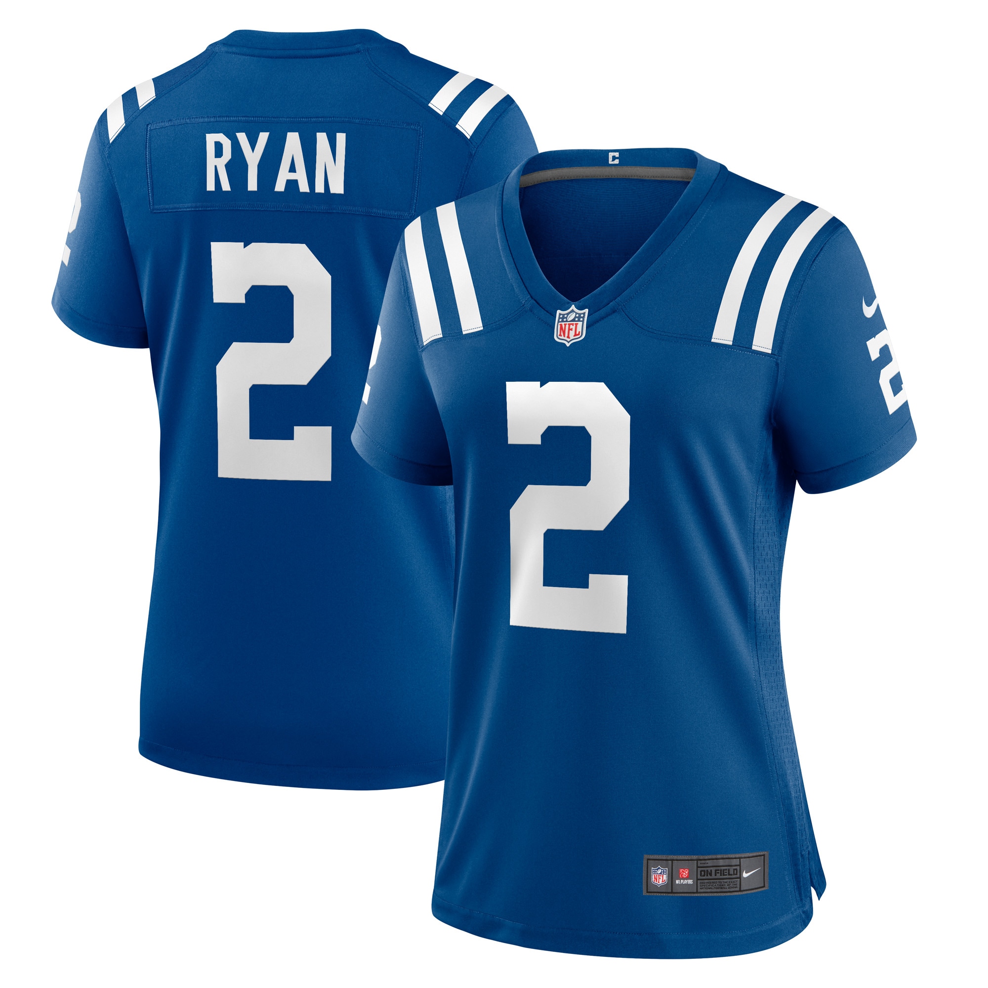 Indianapolis Colts Matt Ryan Royal Player NFL Jersey Women's