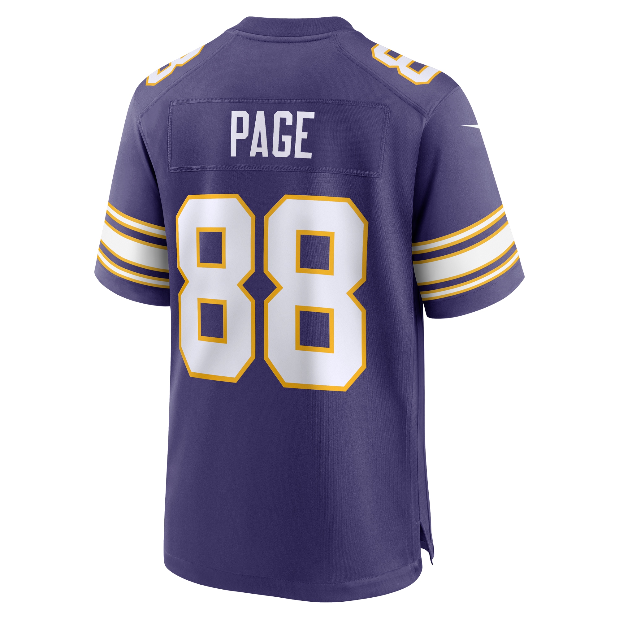 Minnesota Vikings Alan Page Purple Classic Retired Player NFL Jersey Men's