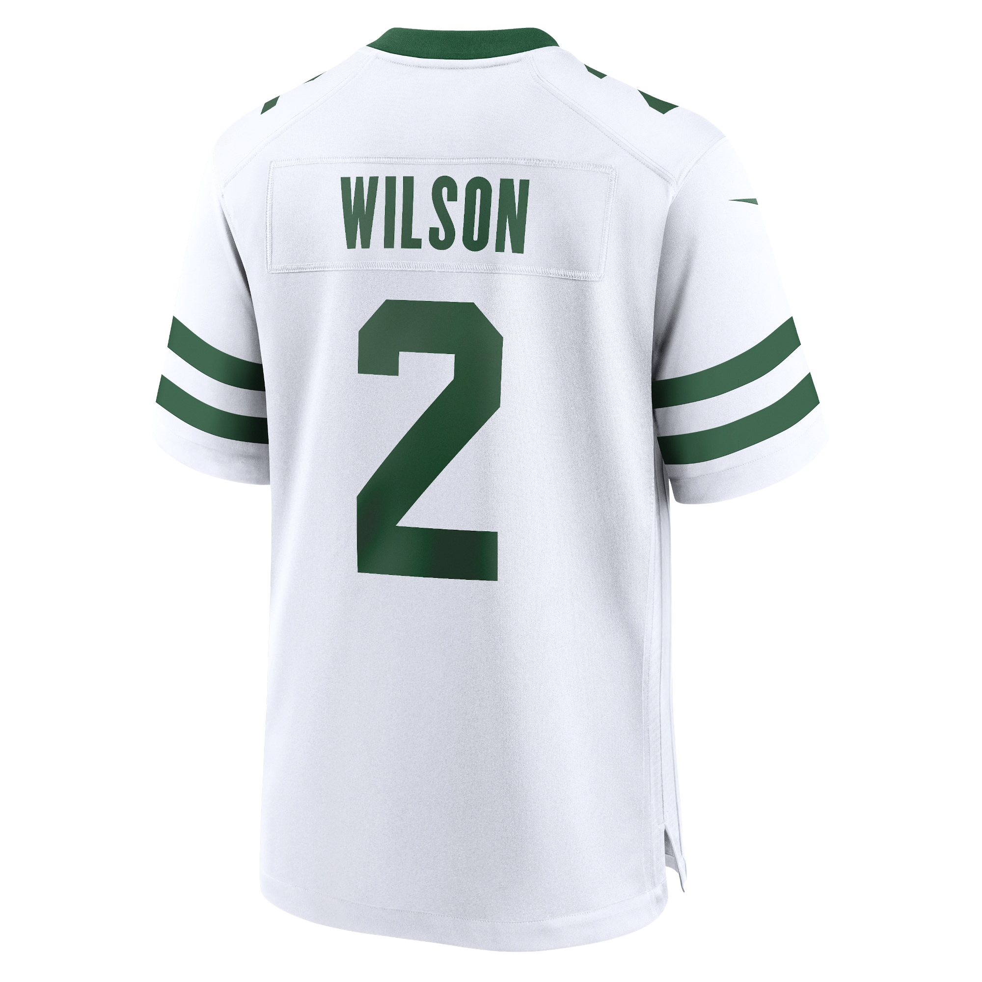 New York Jets Zach Wilson Legacy White Game NFL Jersey Men's