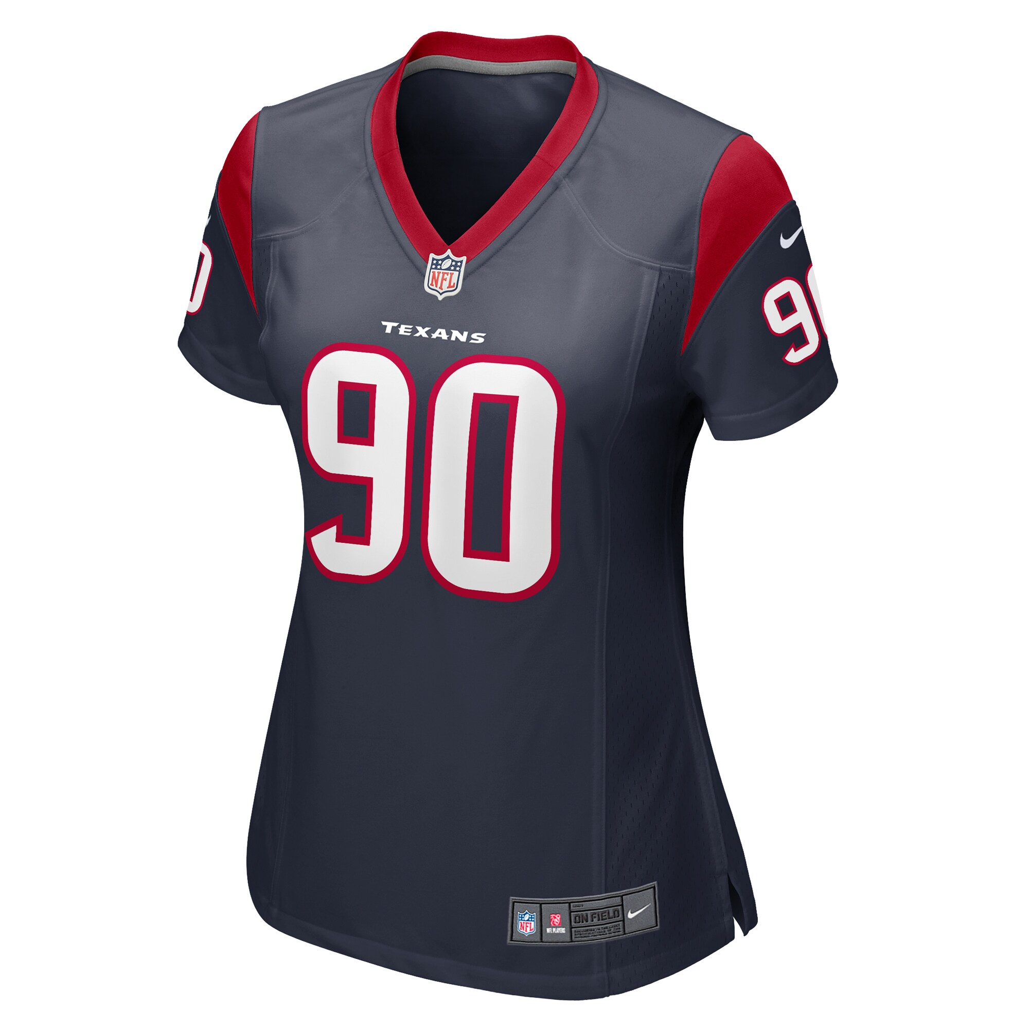 Houston Texans Ali Gaye Navy Team Game NFL Jersey Women's