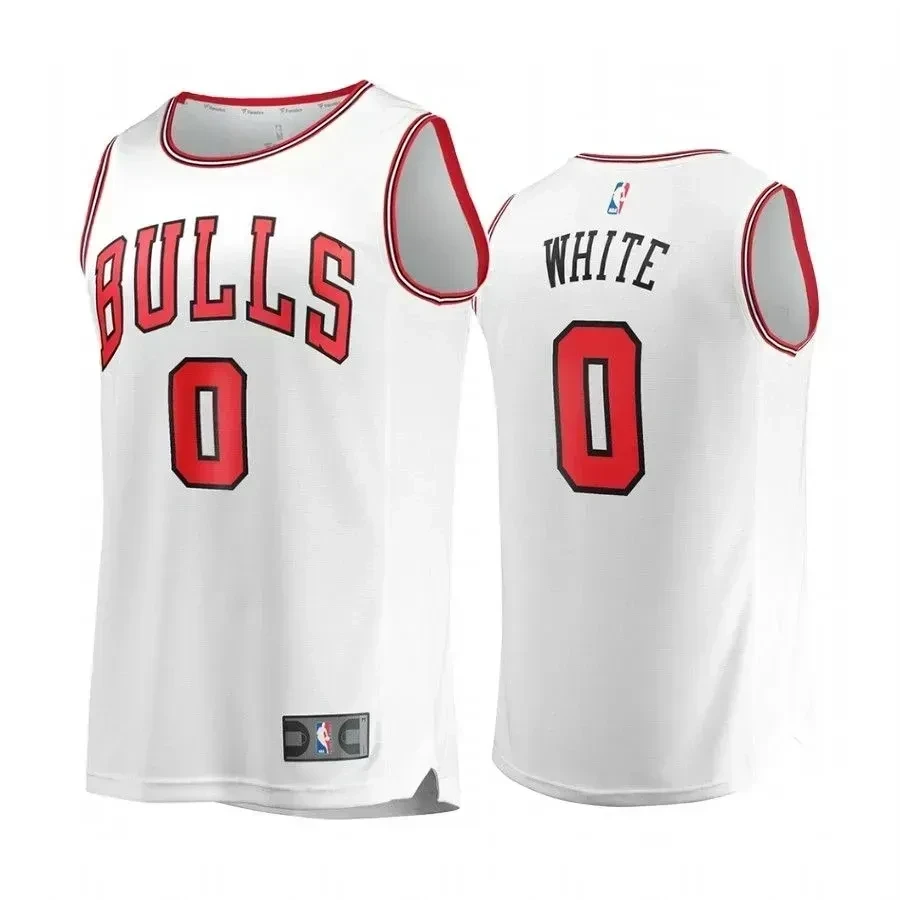 Chicago Bulls Cob White White Association NBA Jersey Men's