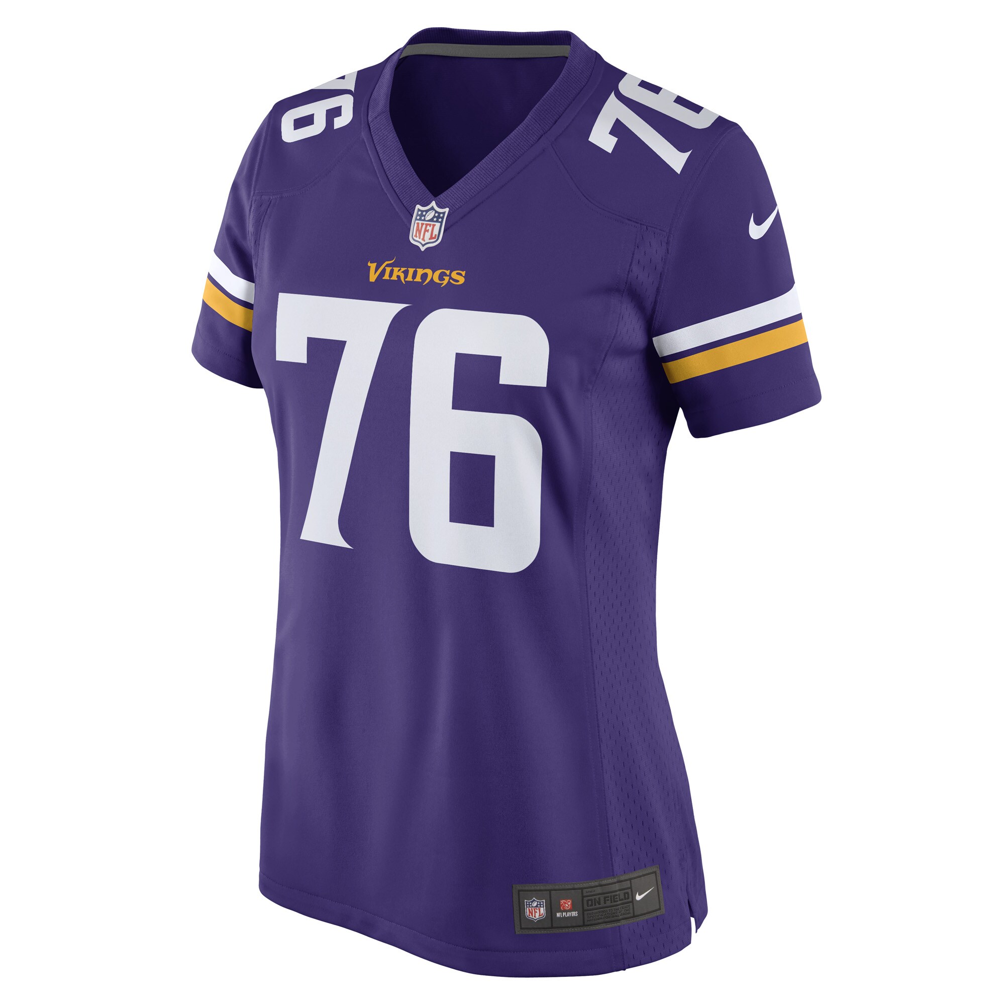 Minnesota Vikings T.Y. McGill Jr. Purple Game Player NFL Jersey Women's