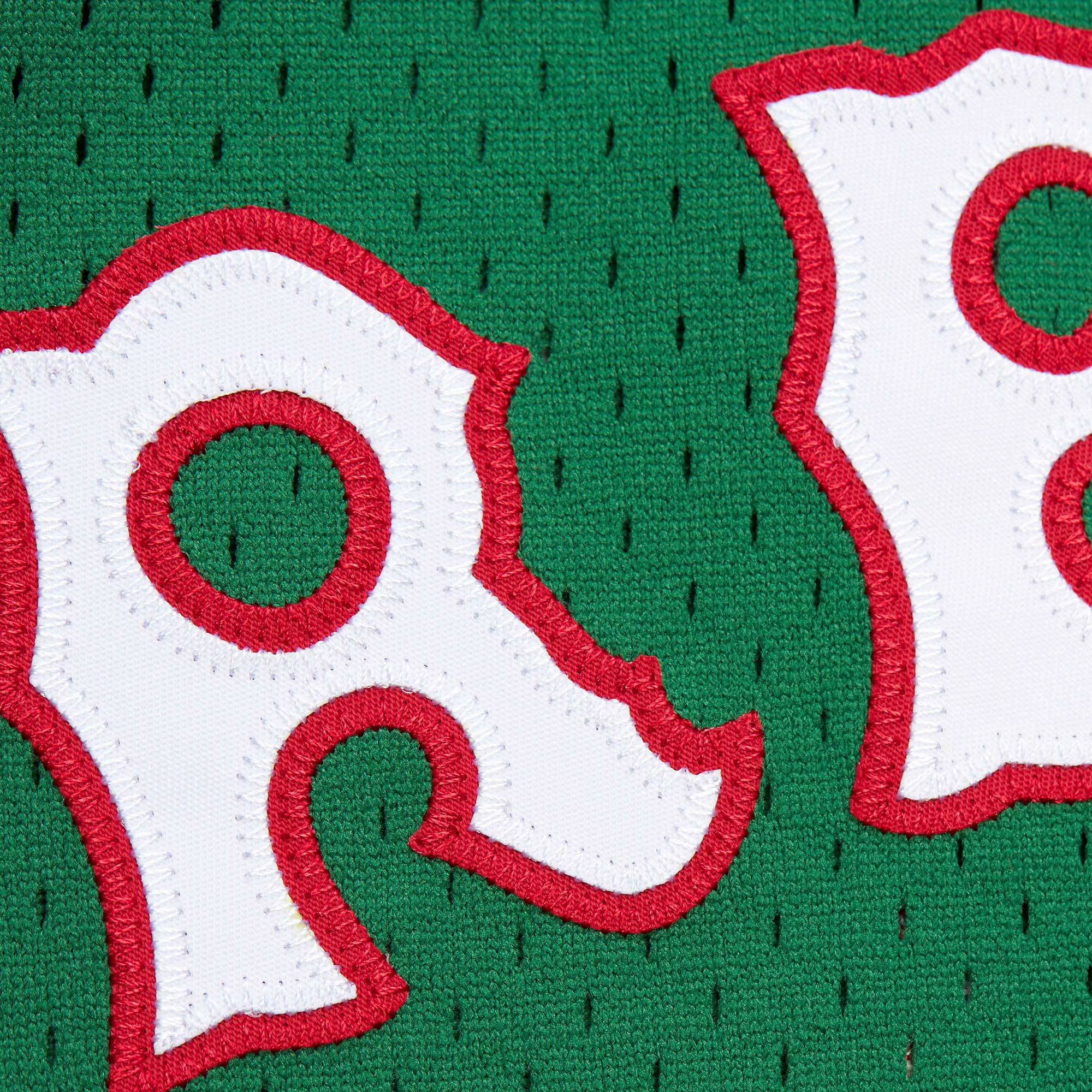 Boston Red Sox David Ortiz Mitchell Ness Kelly Green Cooperstown Collection Mesh Batting Practice MLB Jersey Men's