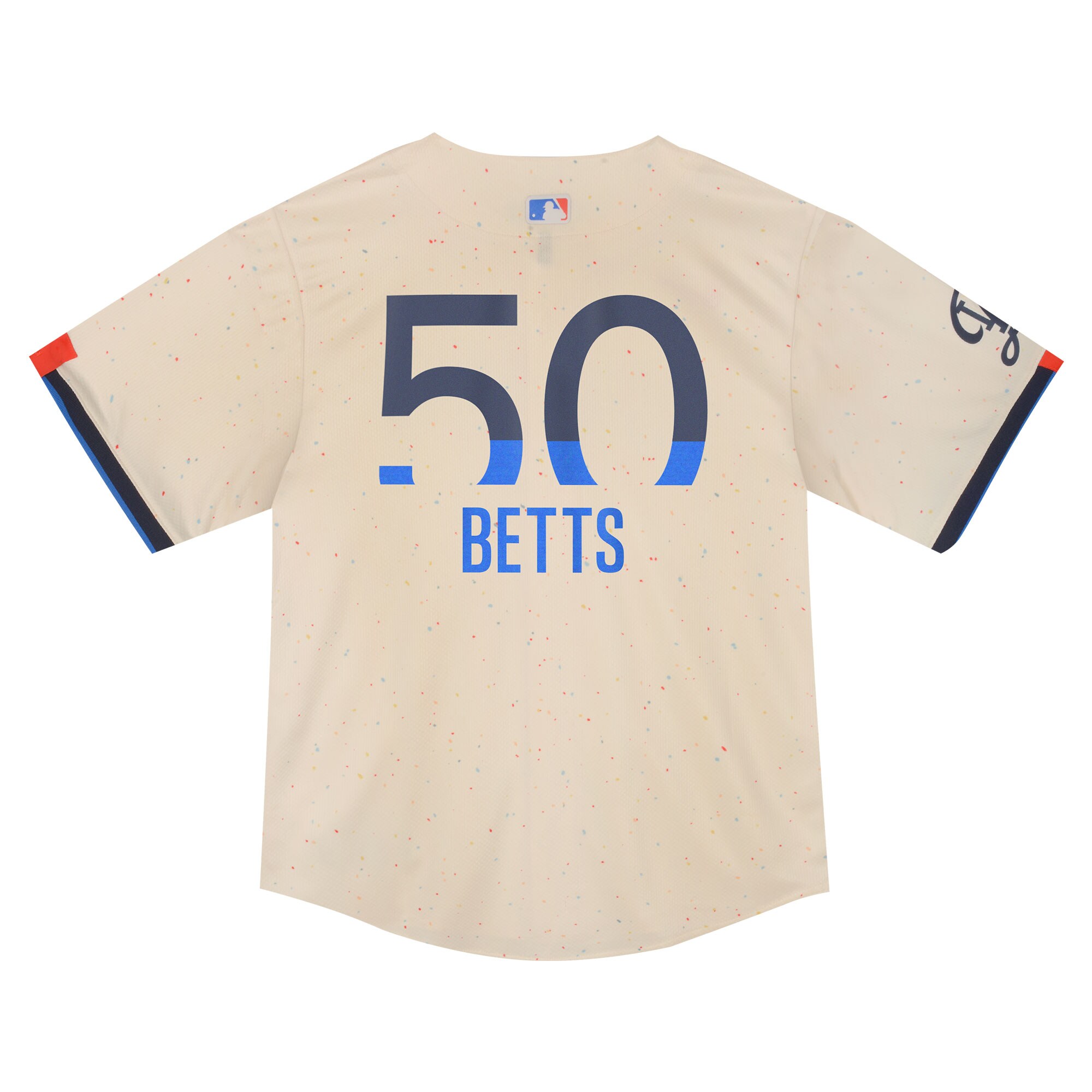 Infant Los Angeles Dodgers Mookie Betts Cream 2024 City Connect Limited Player MLB Jersey Men's