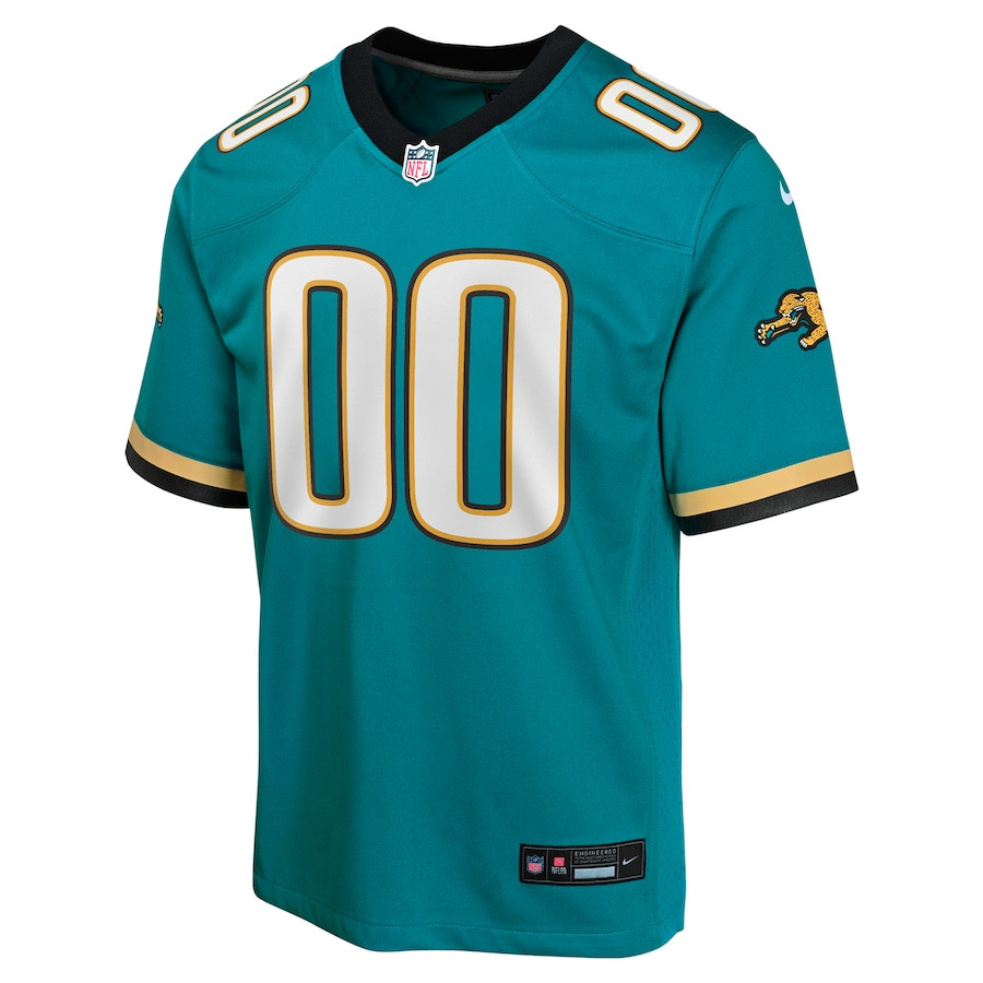 Jacksonville Jaguars Prowler Throwback Player Game Custom Teal NFL Jersey Youth