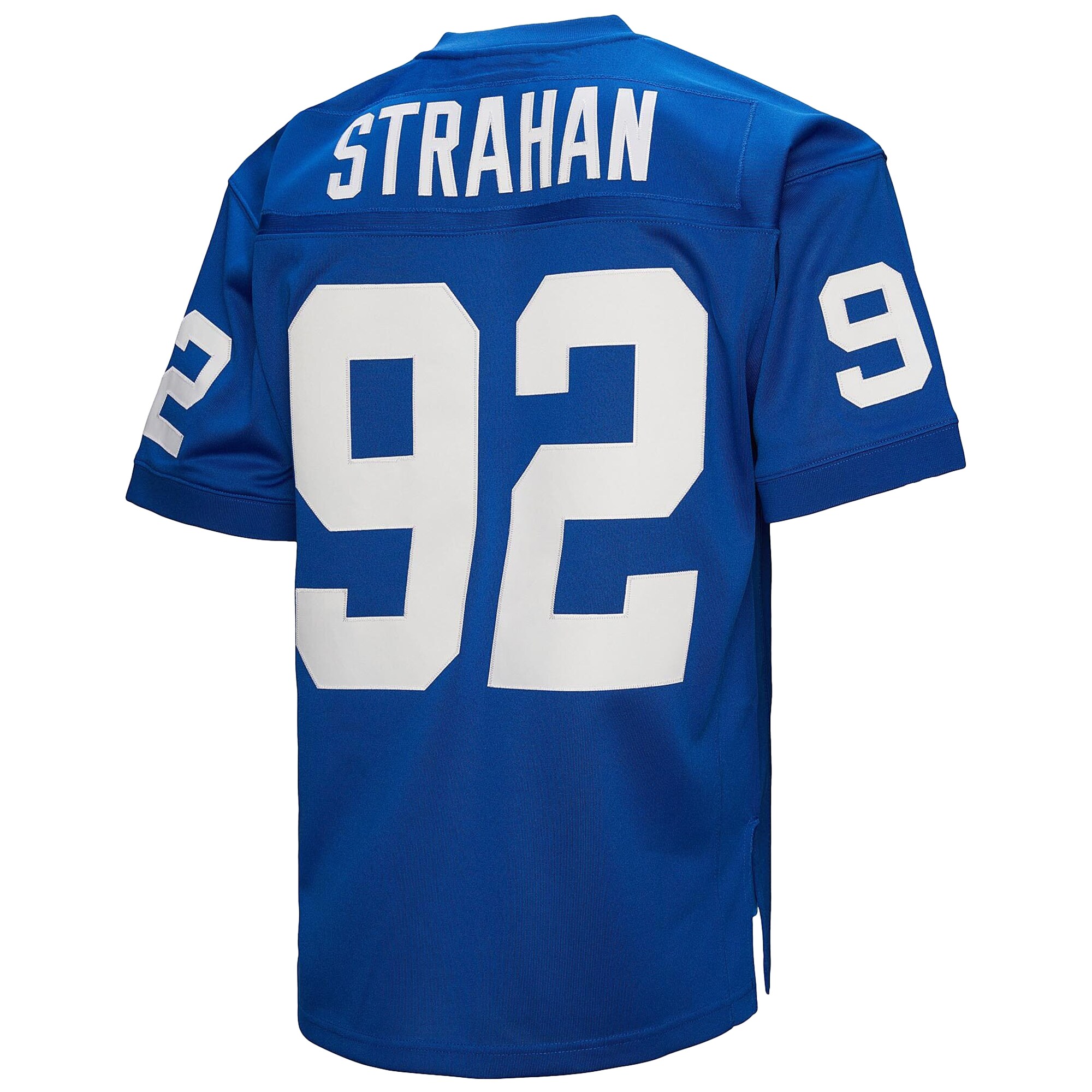 New York Giants 1994 Michael Strahan Mitchell Ness Royal Throwback Retired Player NFL Jersey Men's
