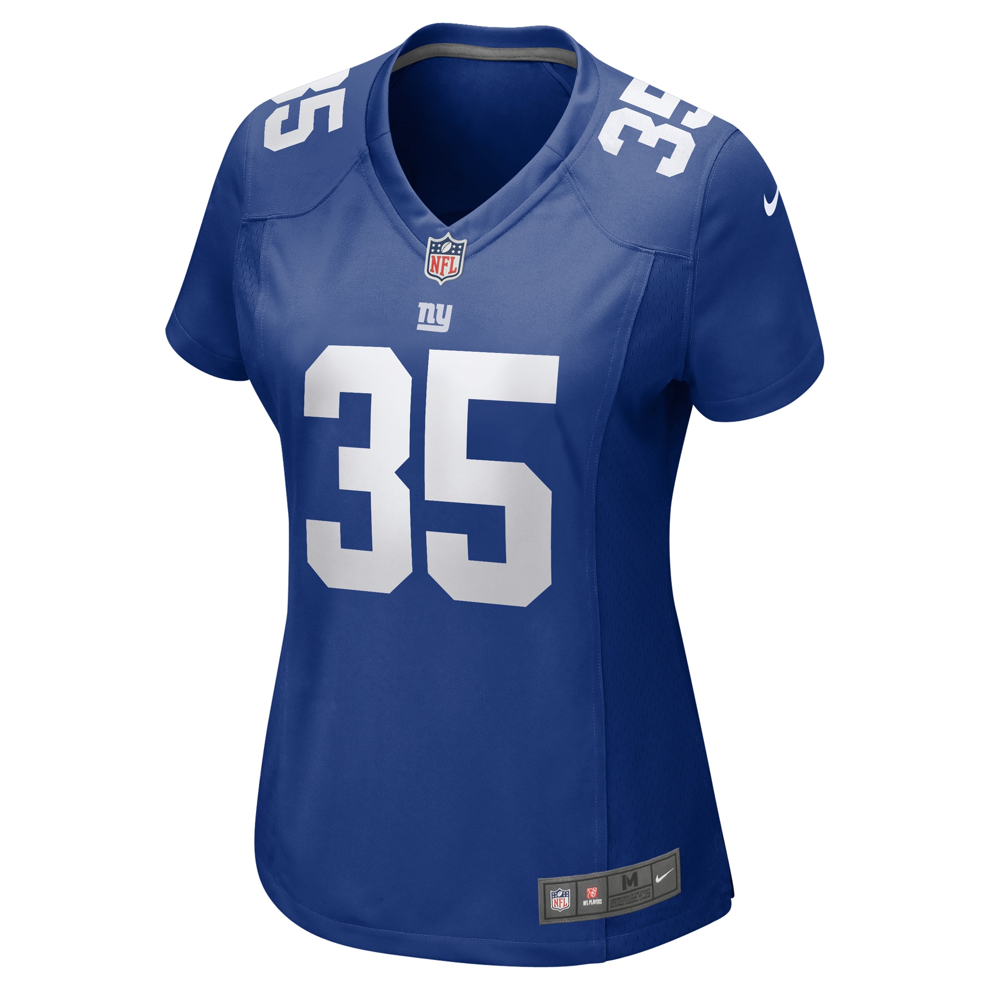 New York Giants Leonard Johnson Royal Game Player NFL Jersey Women's