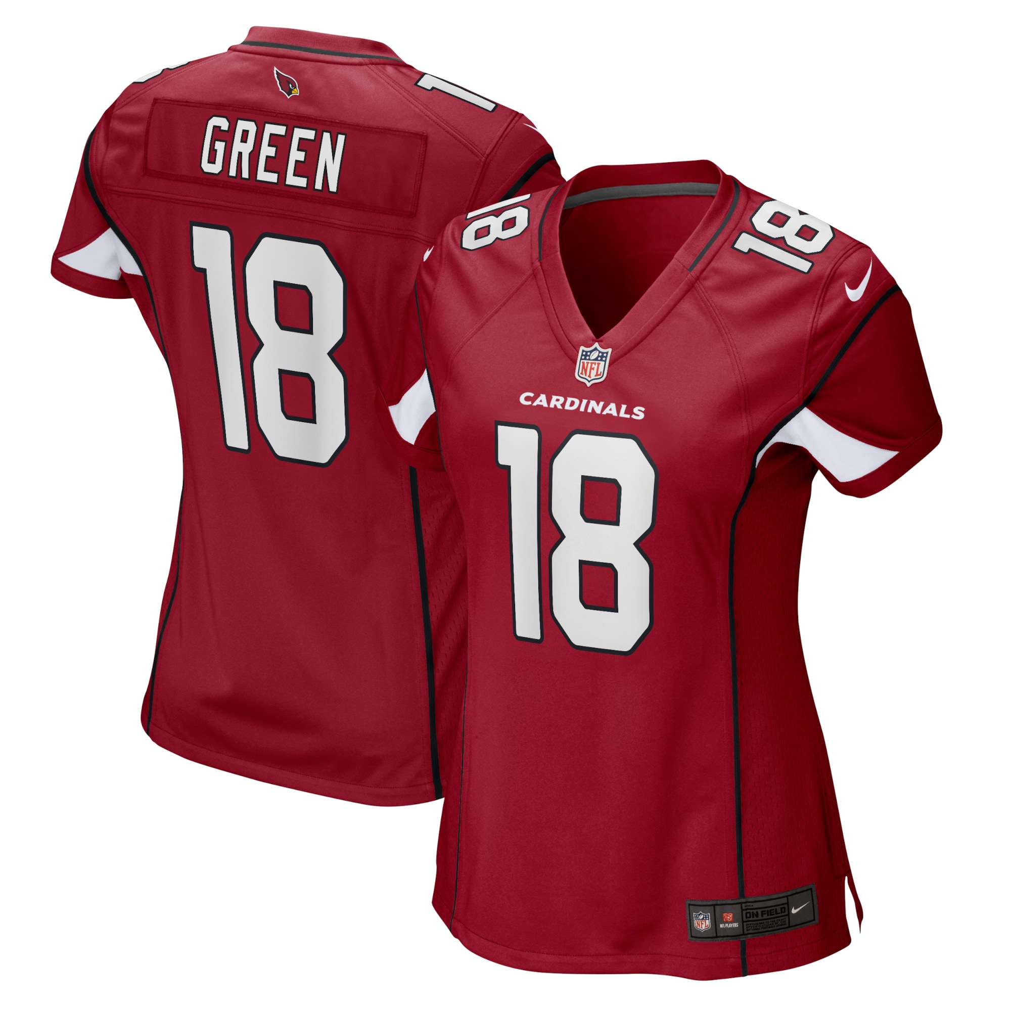 Arizona Cardinals A.J. Green Cardinal Game NFL Jersey Women's