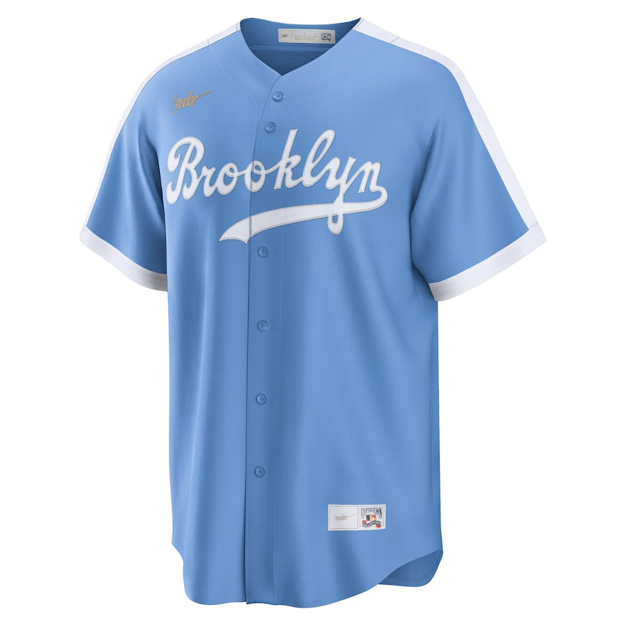 Brooklyn Los Angeles Dodgers Cooperstown Collection Alternate Light Blue MLB Jersey Men's