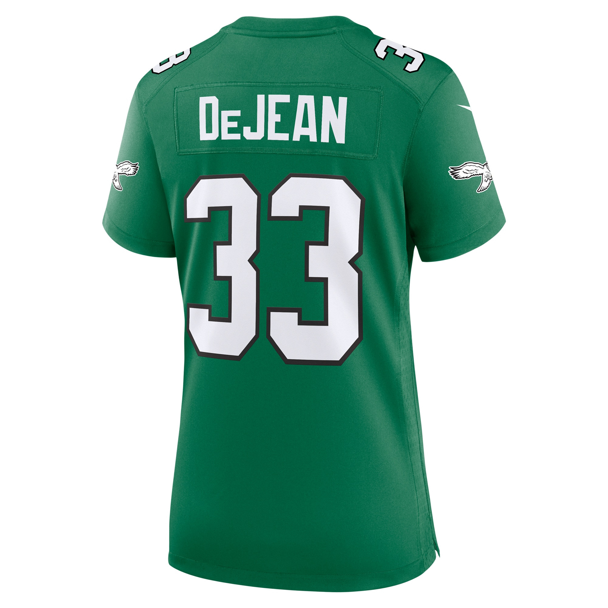 Cooper DeJean 33 Philadelphia Eagles Alternate Game Kelly Green NFL Jersey Women's