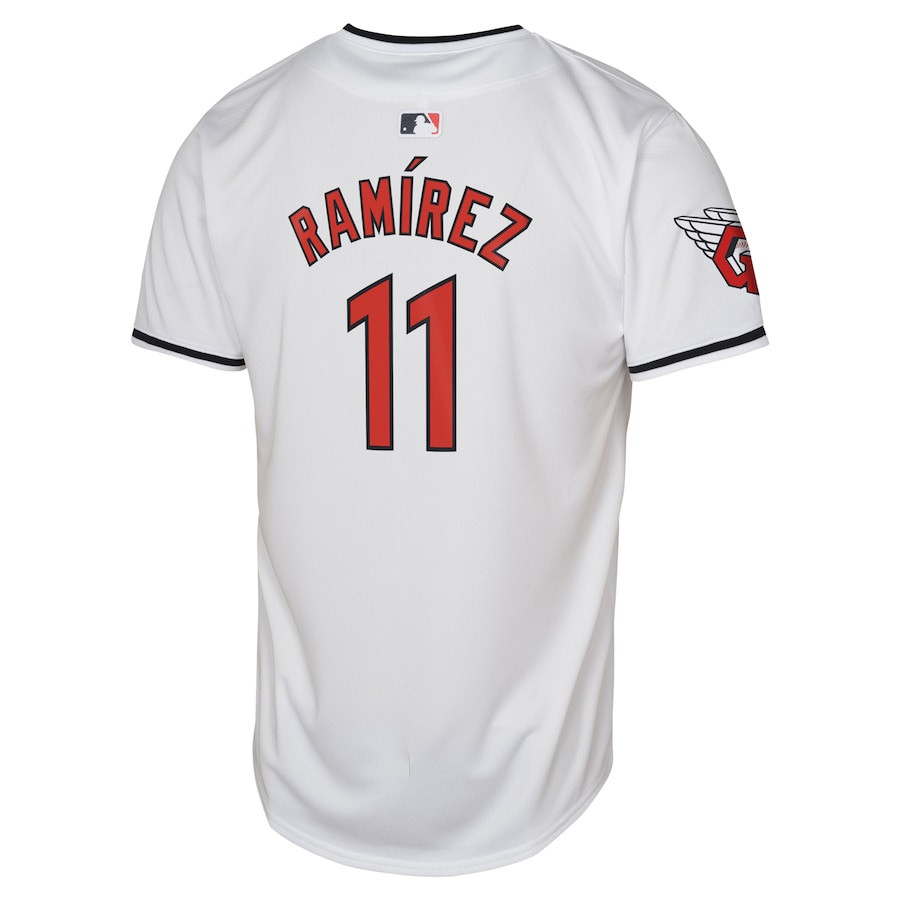 Jose Ramirez 11 Cleveland Guardians Home Limited Player White MLB Jersey Youth