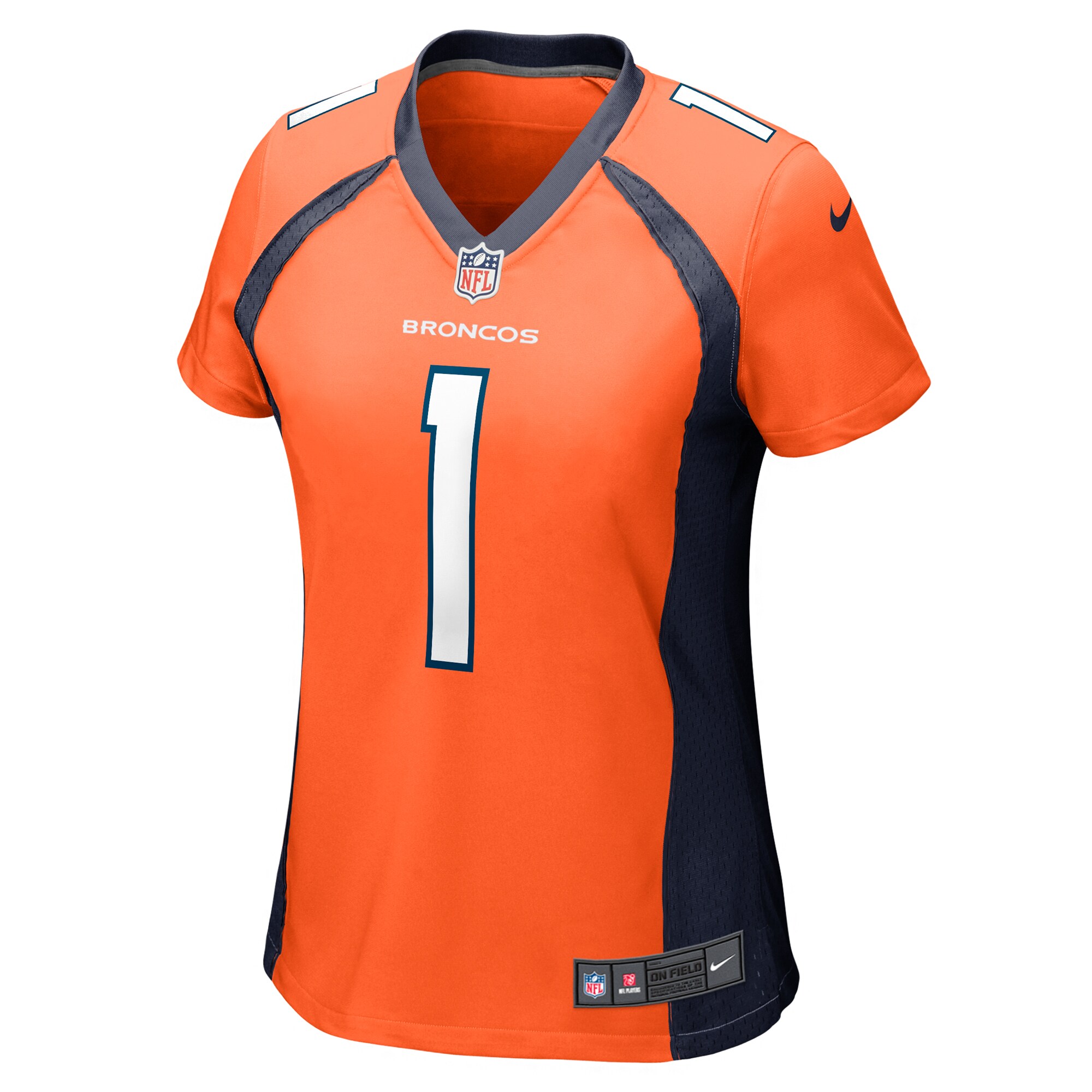 Denver Broncos Tremon Smith Orange Game NFL Jersey Women's