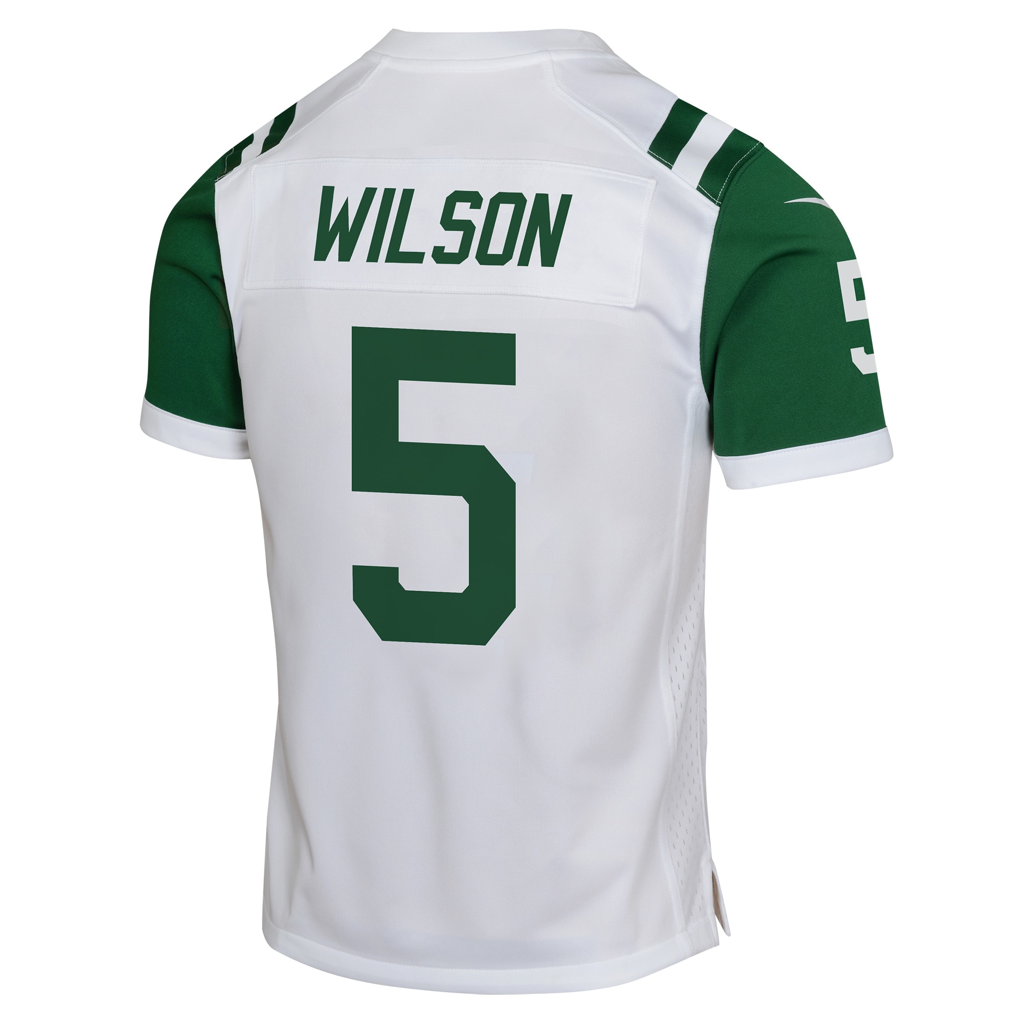 New York Jets Garrett Wilson White Classic Alternate Game NFL Jersey Youth