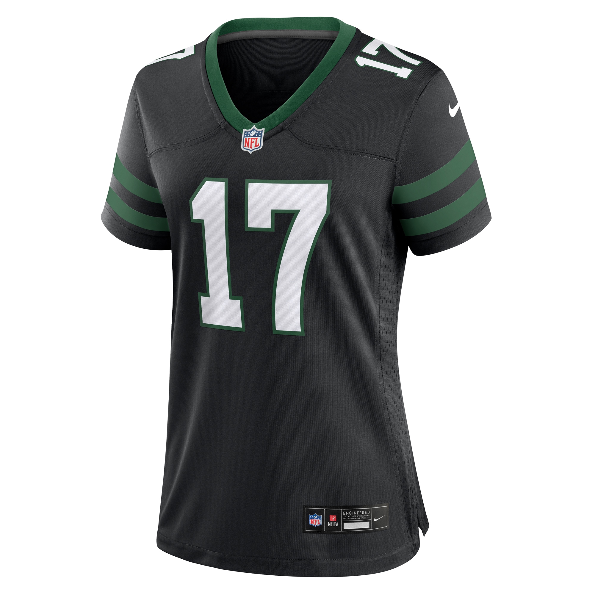 New York Jets Davante Adams Legacy Black Alternate Game NFL Jersey Women's