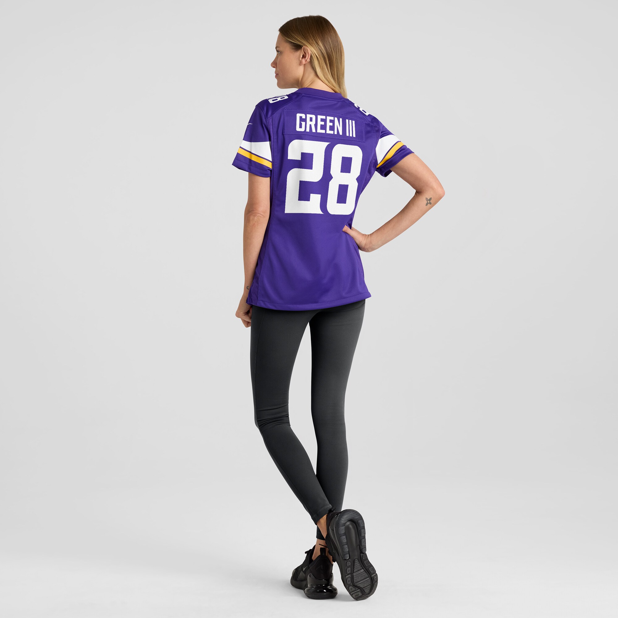 Minnesota Vikings A.J. Green III Purple Team Game NFL Jersey Women's