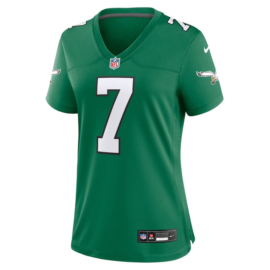 Haason Reddick 7 Philadelphia Eagles Alternate Game Kelly Green NFL Jersey Women's