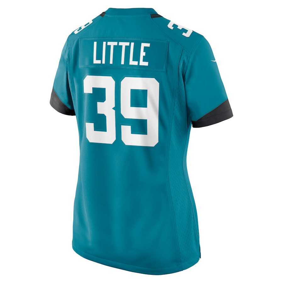 Cam Little 39 Jacksonville Jaguars Game Teal NFL Jersey Women's
