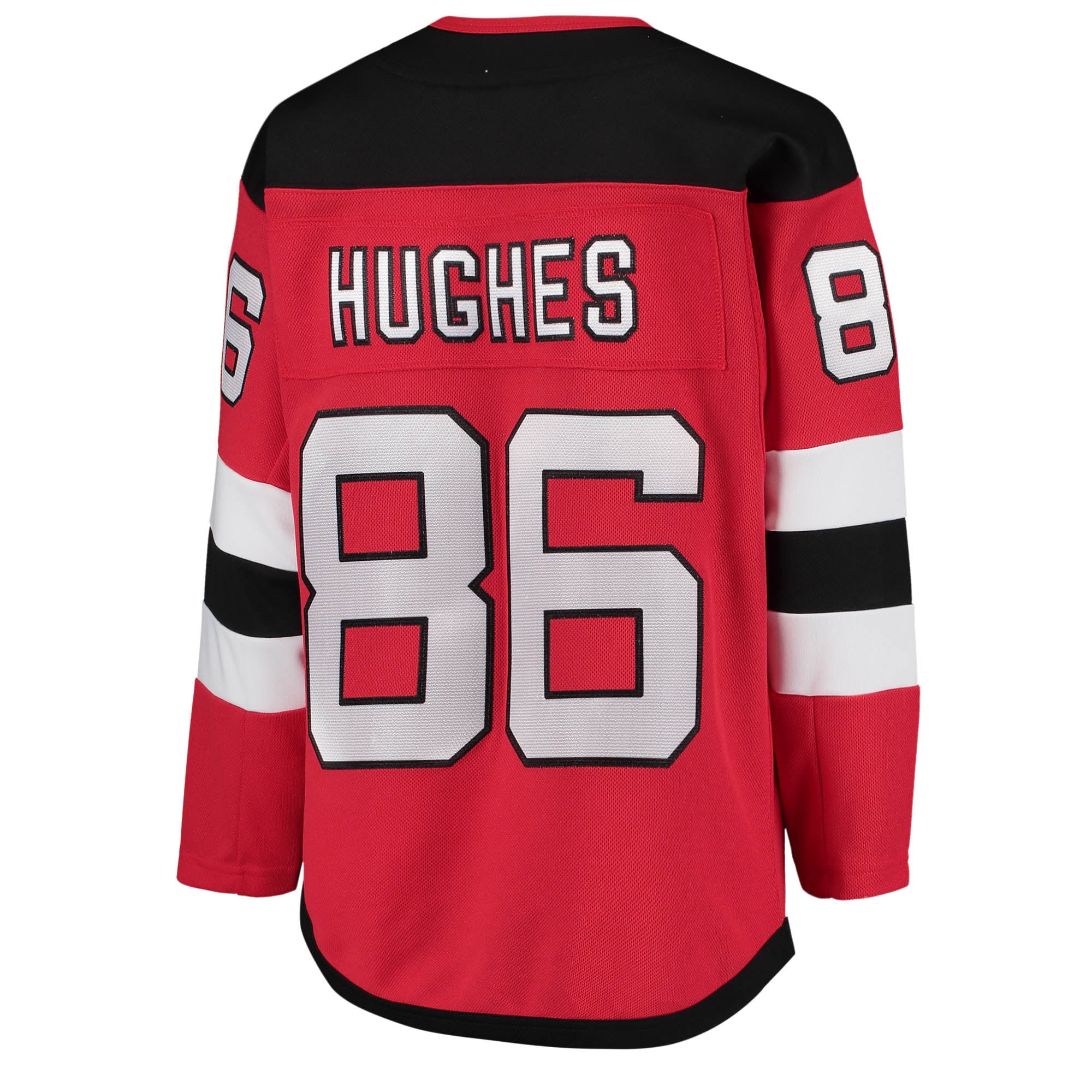 New Jersey Devils Jack Hughes Red Home Premier Player NHL Jersey Youth