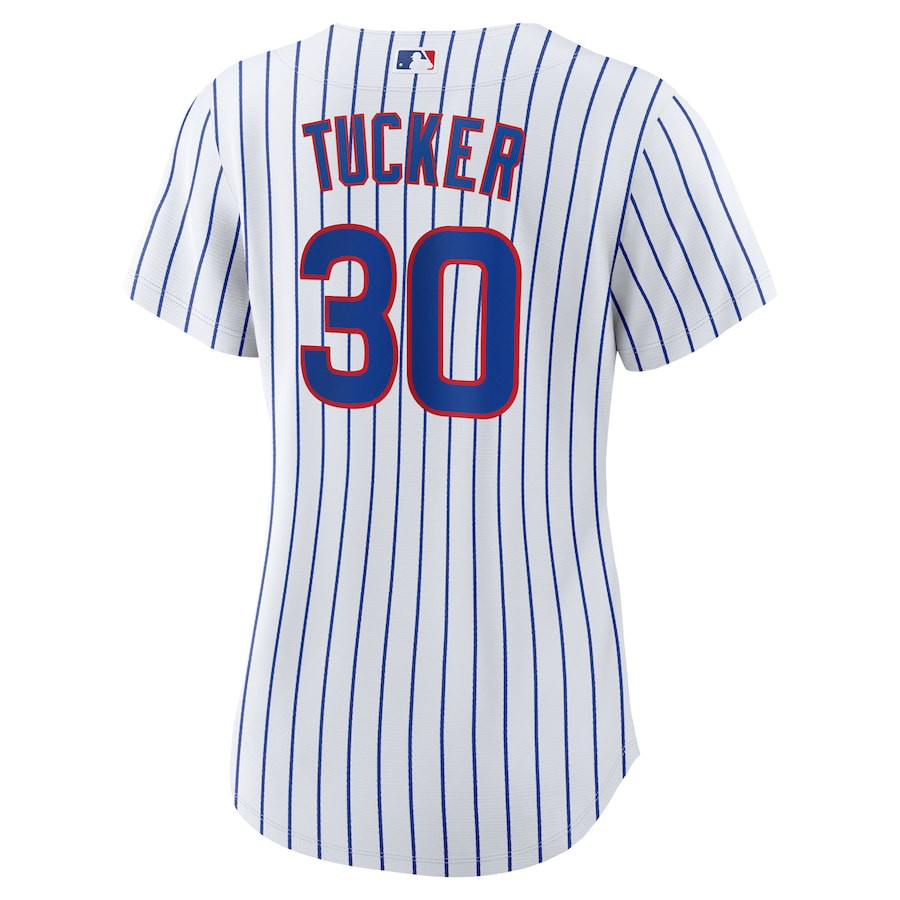 Kyle Tucker 30 Chicago Cubs Home Player White MLB Jersey Women's
