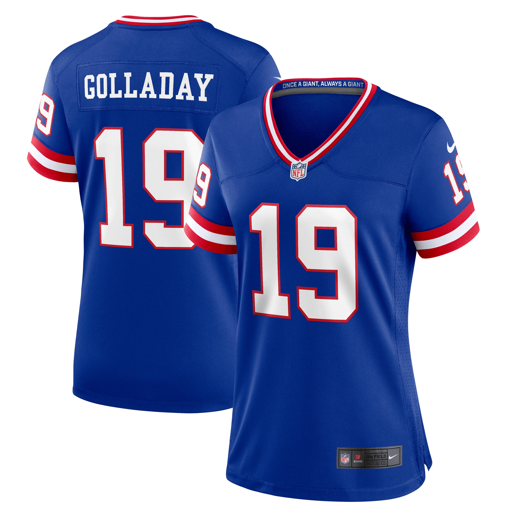 New York Giants Kenny Golladay Royal Player NFL Jersey Women's
