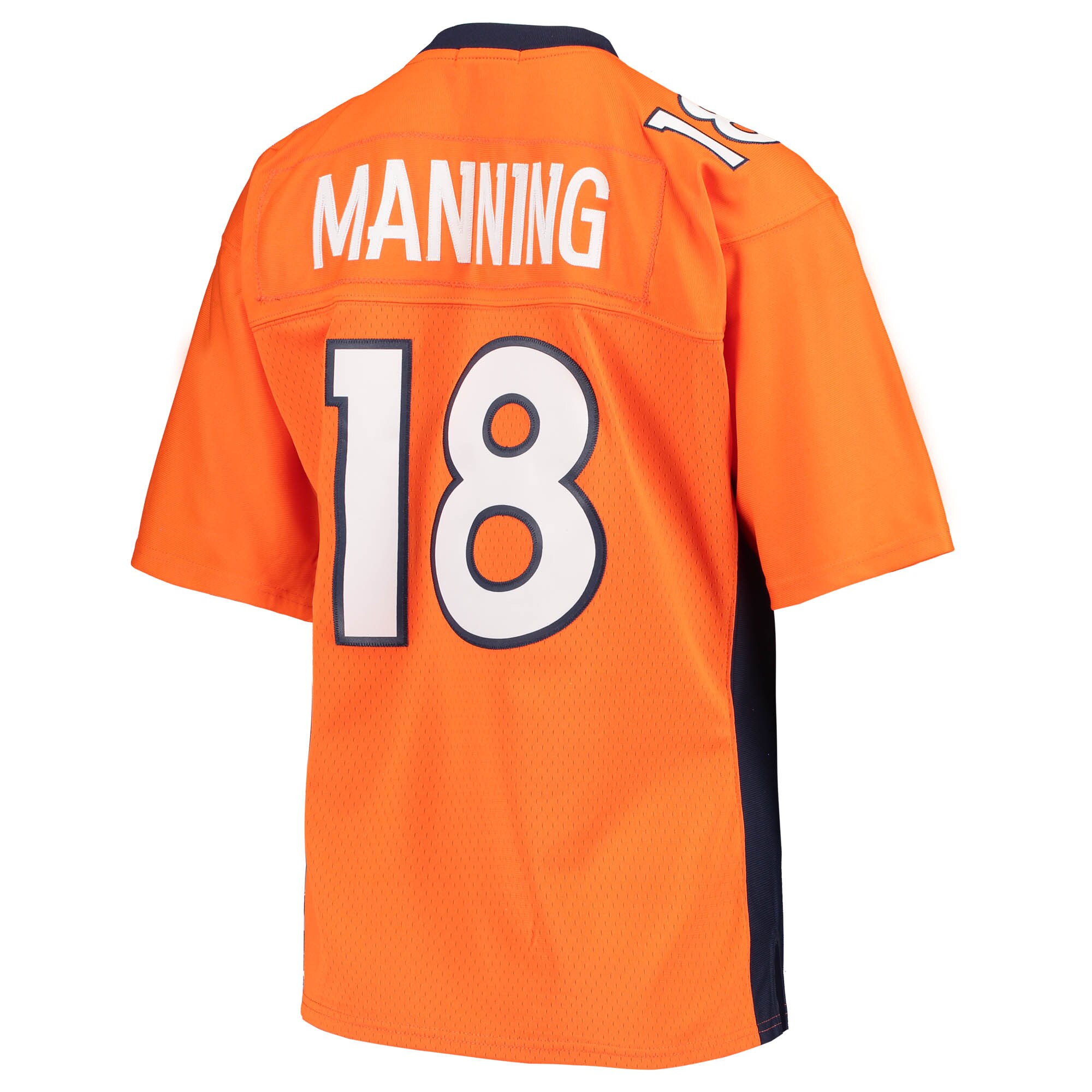 Denver Broncos Peyton Manning Mitchell Ness Orange Legacy Player NFL Jersey Women's