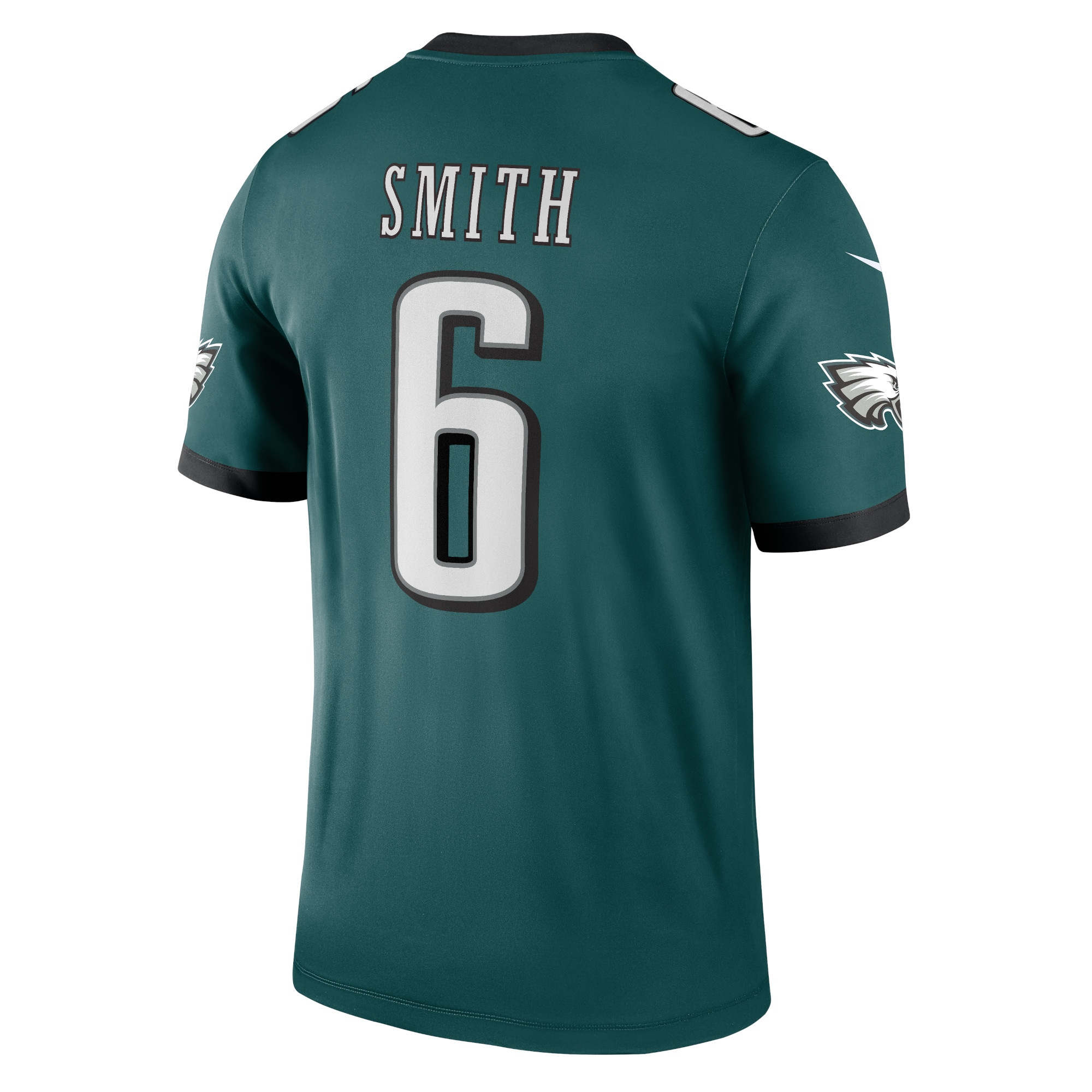 Philadelphia Eagles DeVonta Smith Green Team Legend Player Performance Top NFL Jersey Men's