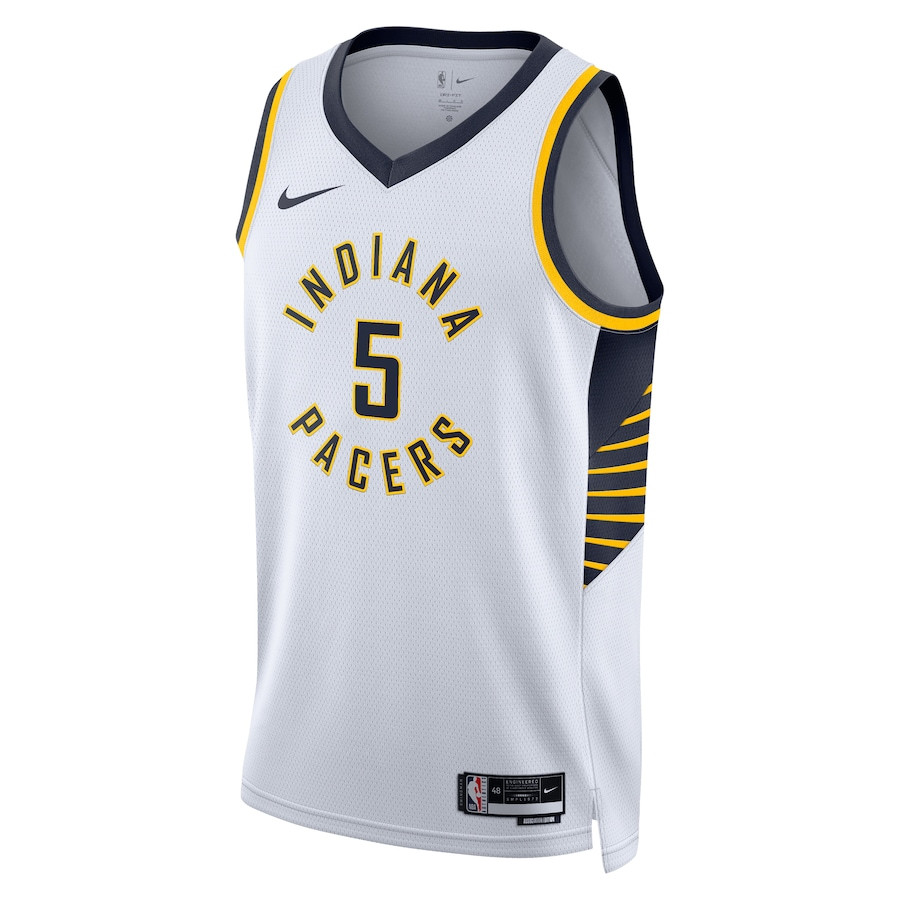 Jarace Walker 5 Indiana Pacers Unisex Swingman Association Editio White NBA Jersey Unisex